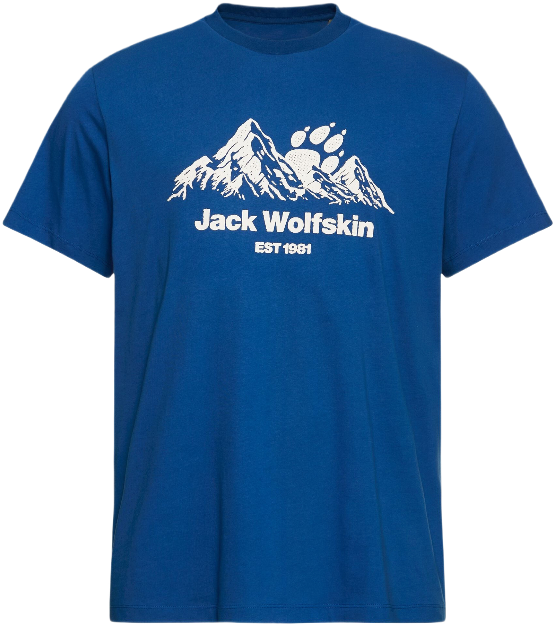 Футболка мужская Jack Wolfskin Carefree T M A66090_T0464 2XL синяя фото 