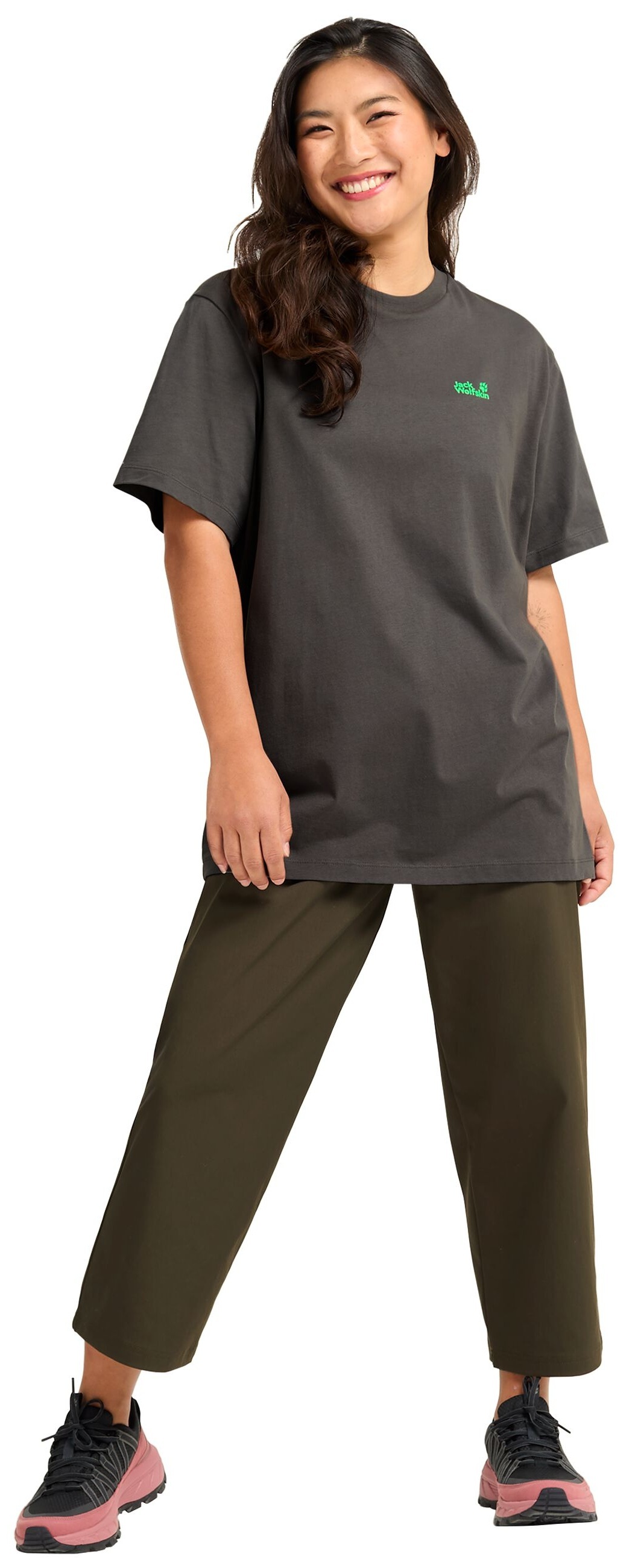 Футболка мужская Jack Wolfskin Live Wild T A66098_T0404 S коричневая фото 