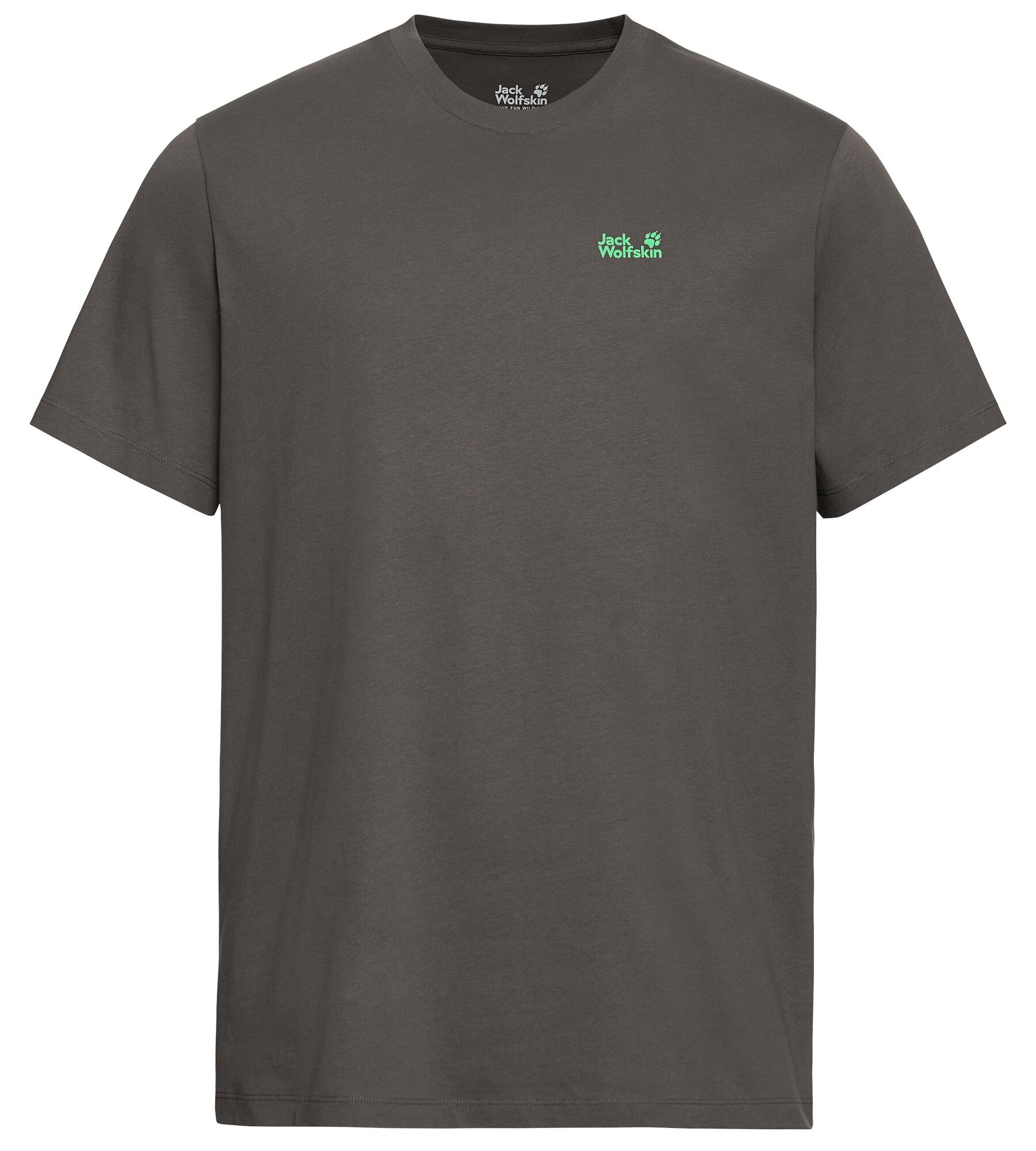Футболка чоловіча Jack Wolfskin Live Wild T A66098_T0404 L коричневафото