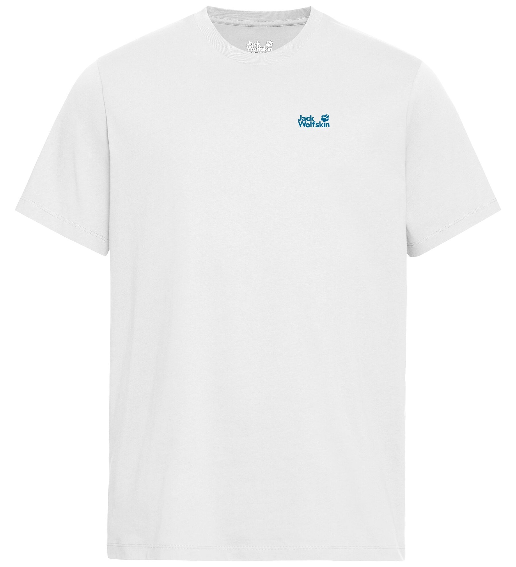 Футболка мужская Jack Wolfskin Live Wild T A66098_T0520 M белая фото 