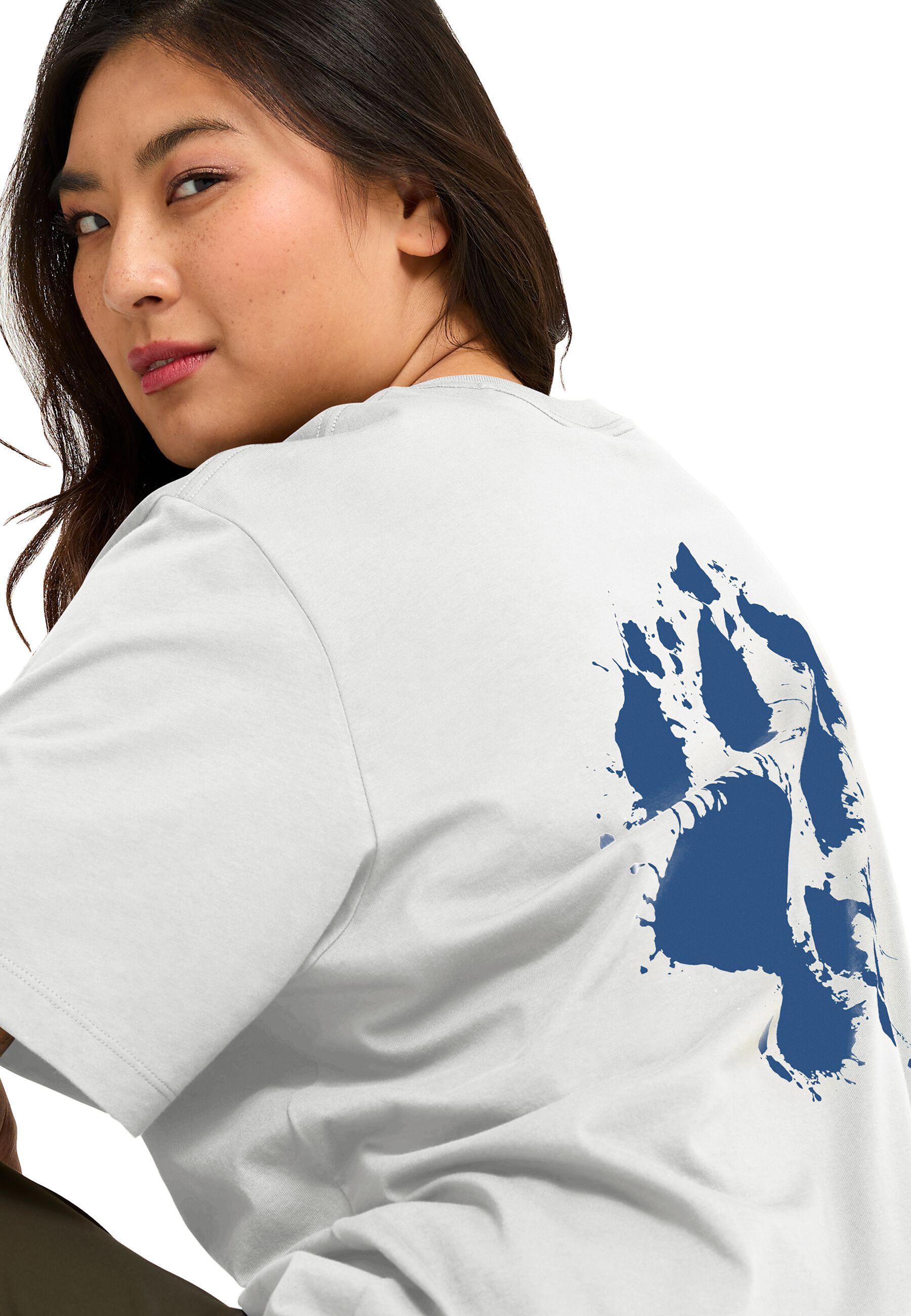 Футболка мужская Jack Wolfskin Live Wild T A66098_T0520 XL белая фото 