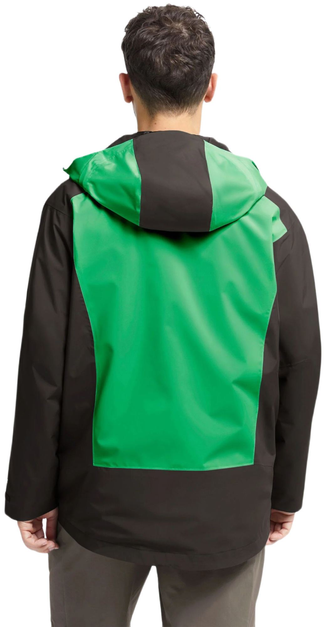 Ветровка мужская Jack Wolfskin Rainrush 2L Jkt M A65874_E0278 S зеленая фото 