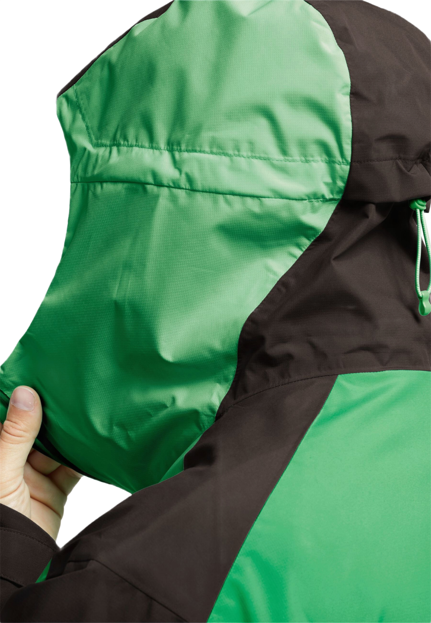 Ветровка мужская Jack Wolfskin Rainrush 2L Jkt M A65874_E0278 L зеленая фото 