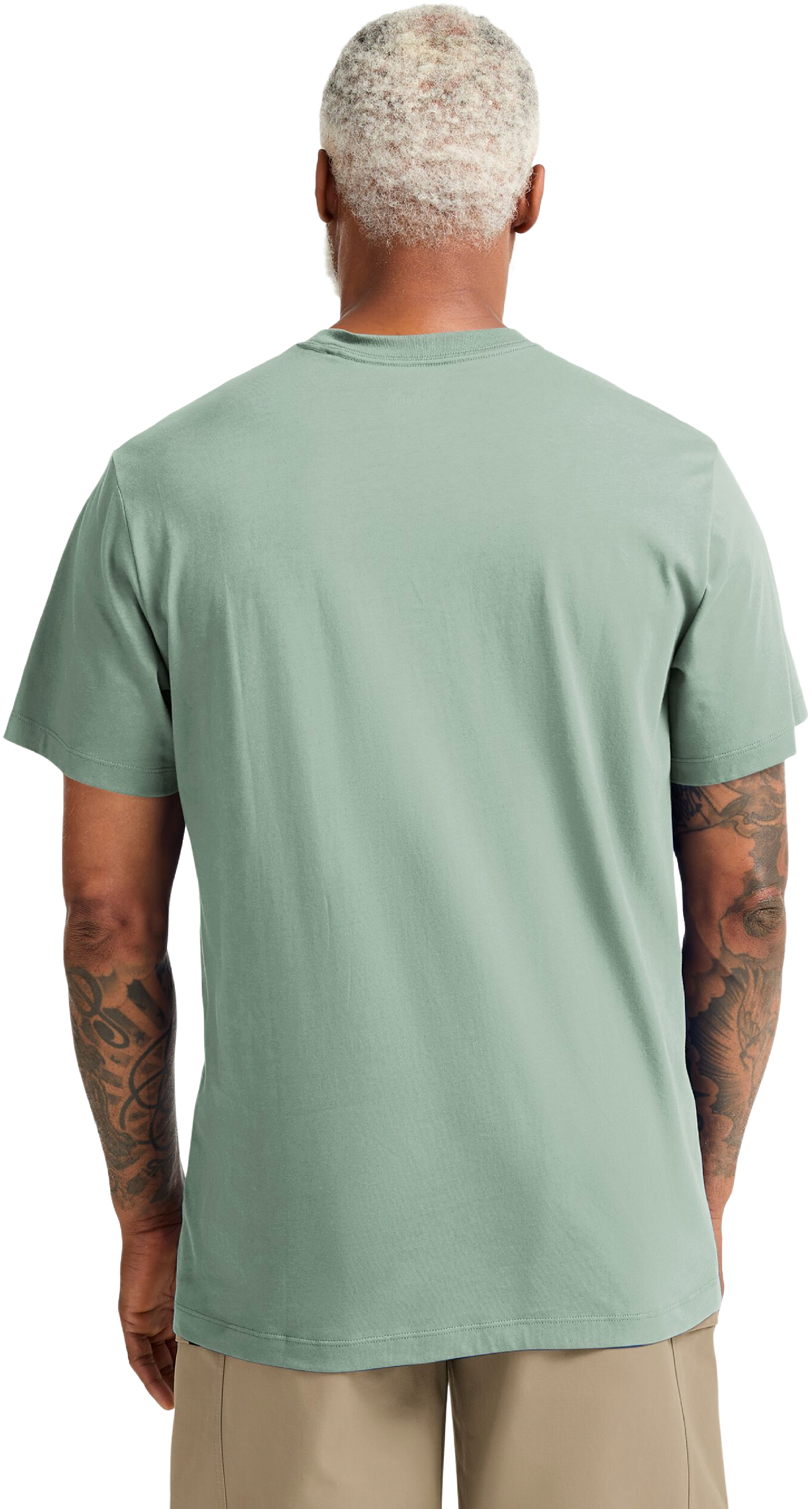 Футболка мужская Jack Wolfskin Essential T M A65917_E0272 3XL зеленая фото 