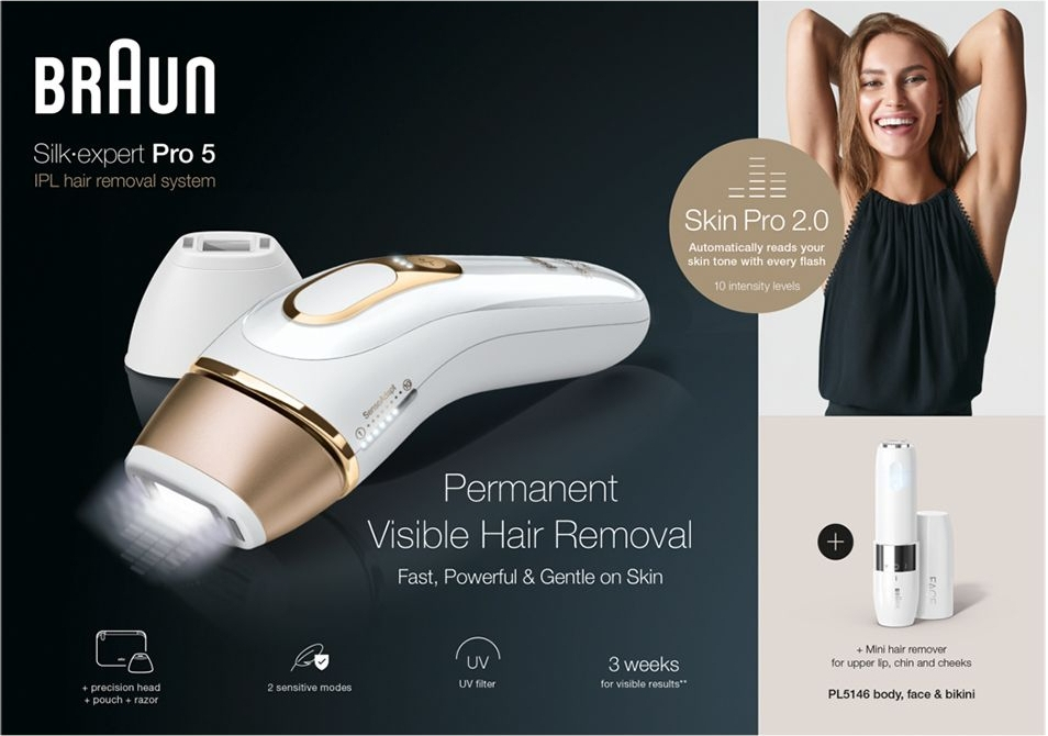 Фотоепілятор Braun Silk-expert Pro 5 IPL PL 5146фото