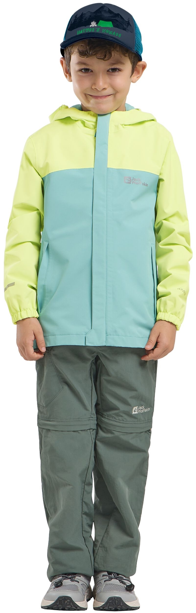 Кепка детская Jack Wolfskin Animal Mesh Cap K 1908565_T0396 темно-синяя фото 