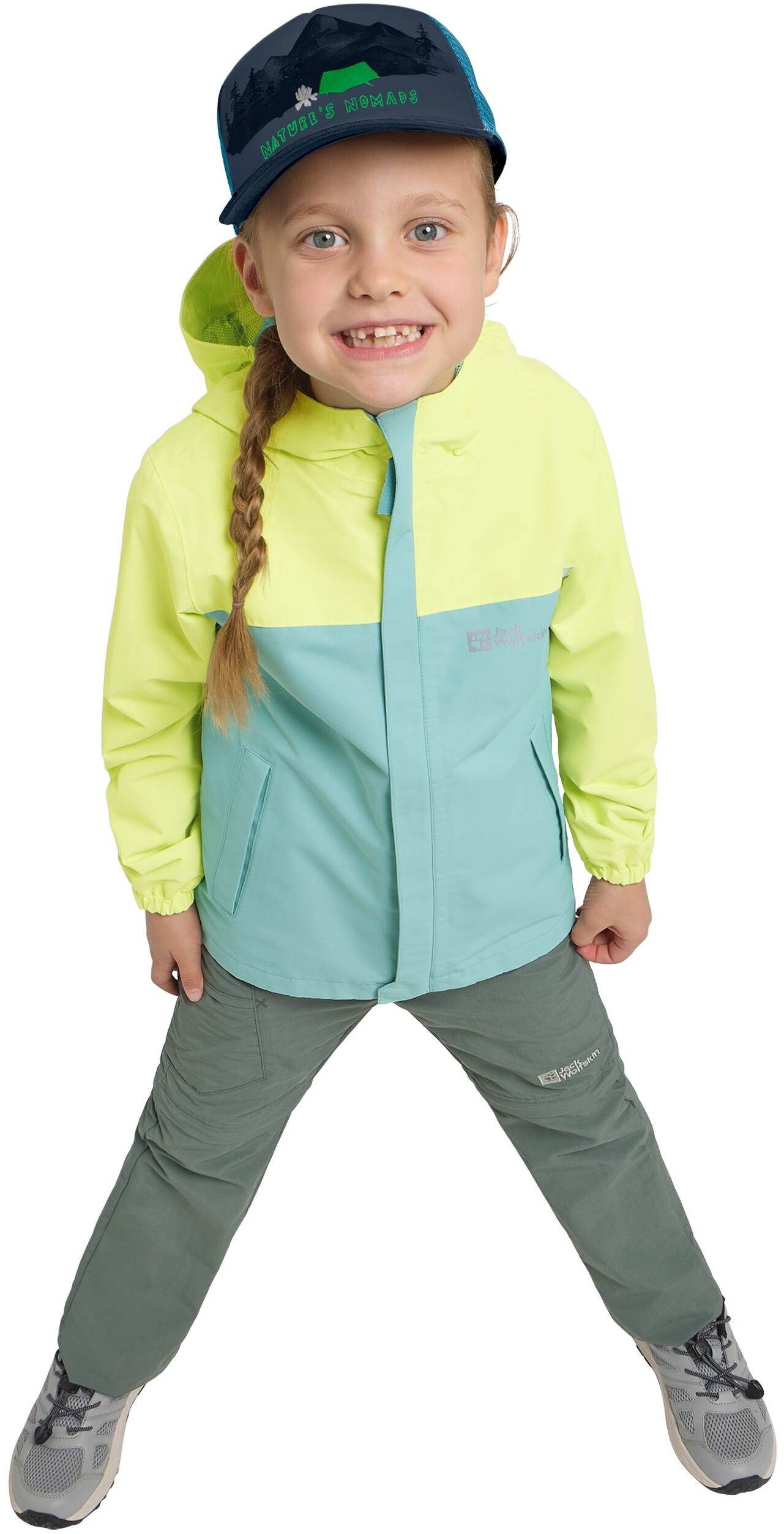 Кепка детская Jack Wolfskin Animal Mesh Cap K 1908565_T0396 темно-синяя фото 