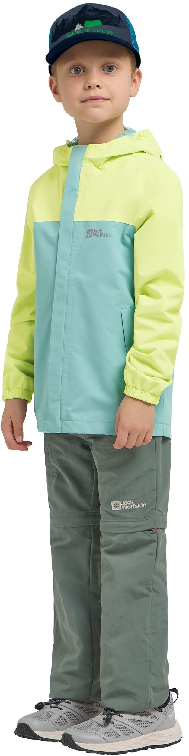 Кепка детская Jack Wolfskin Animal Mesh Cap K 1908565_T0396 темно-синяя фото 