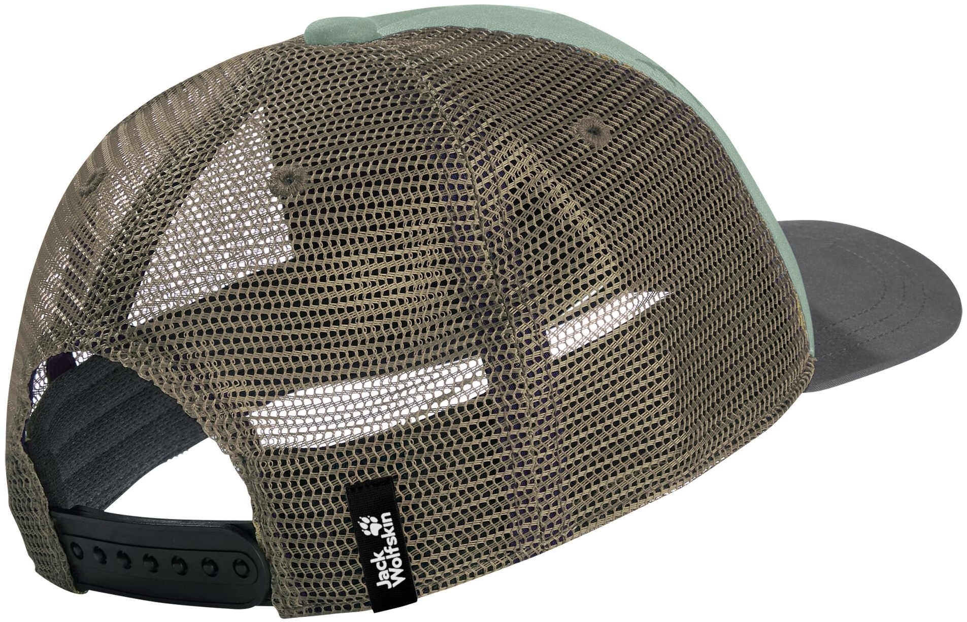 Кепка детская Jack Wolfskin Animal Mesh Cap K 1908565_T0546 зеленая фото 