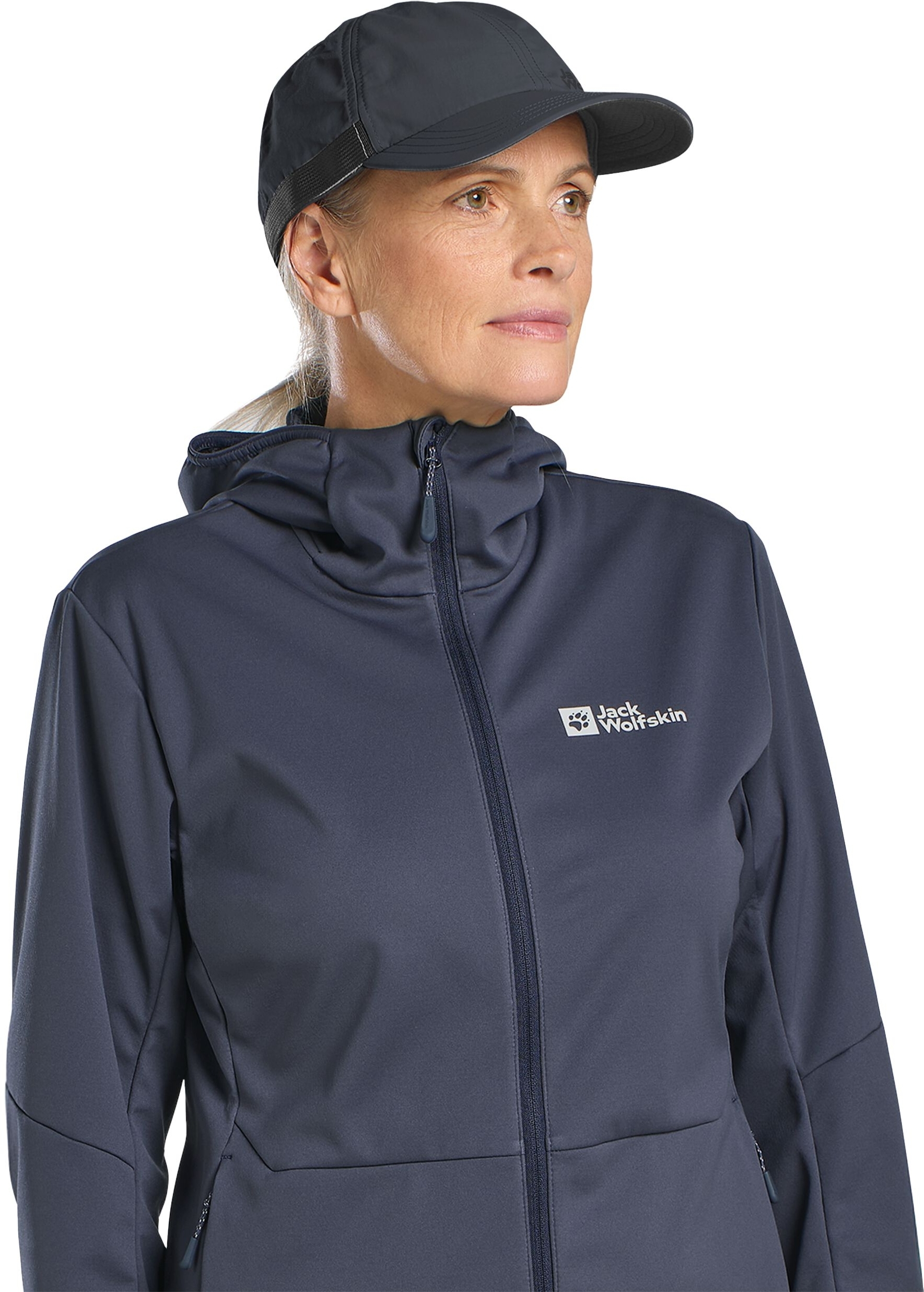 Кепка Jack Wolfskin Strap Cap 1910462_6350 темно-серая фото 