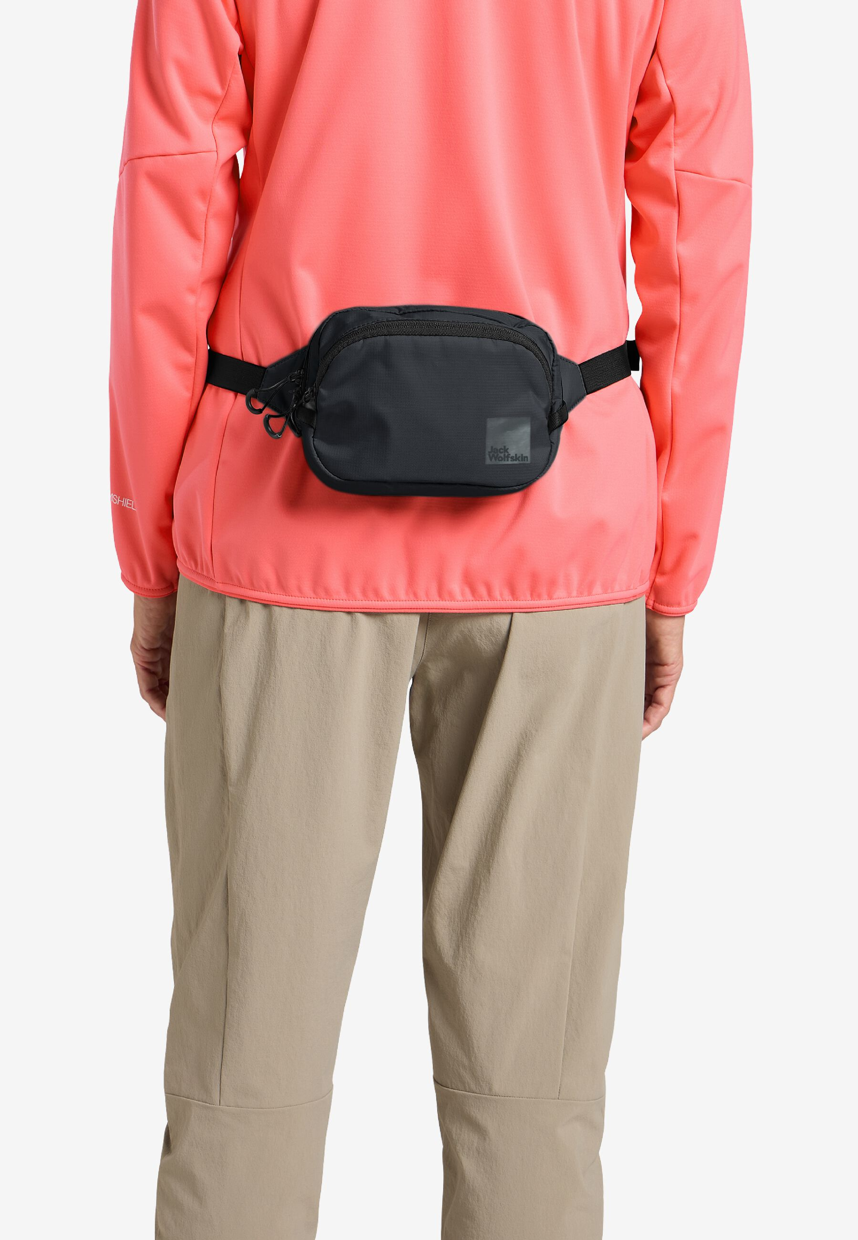 Сумка на пояс Jack Wolfskin Wandermood Hipbag 8007891_6350 темно-серая фото 