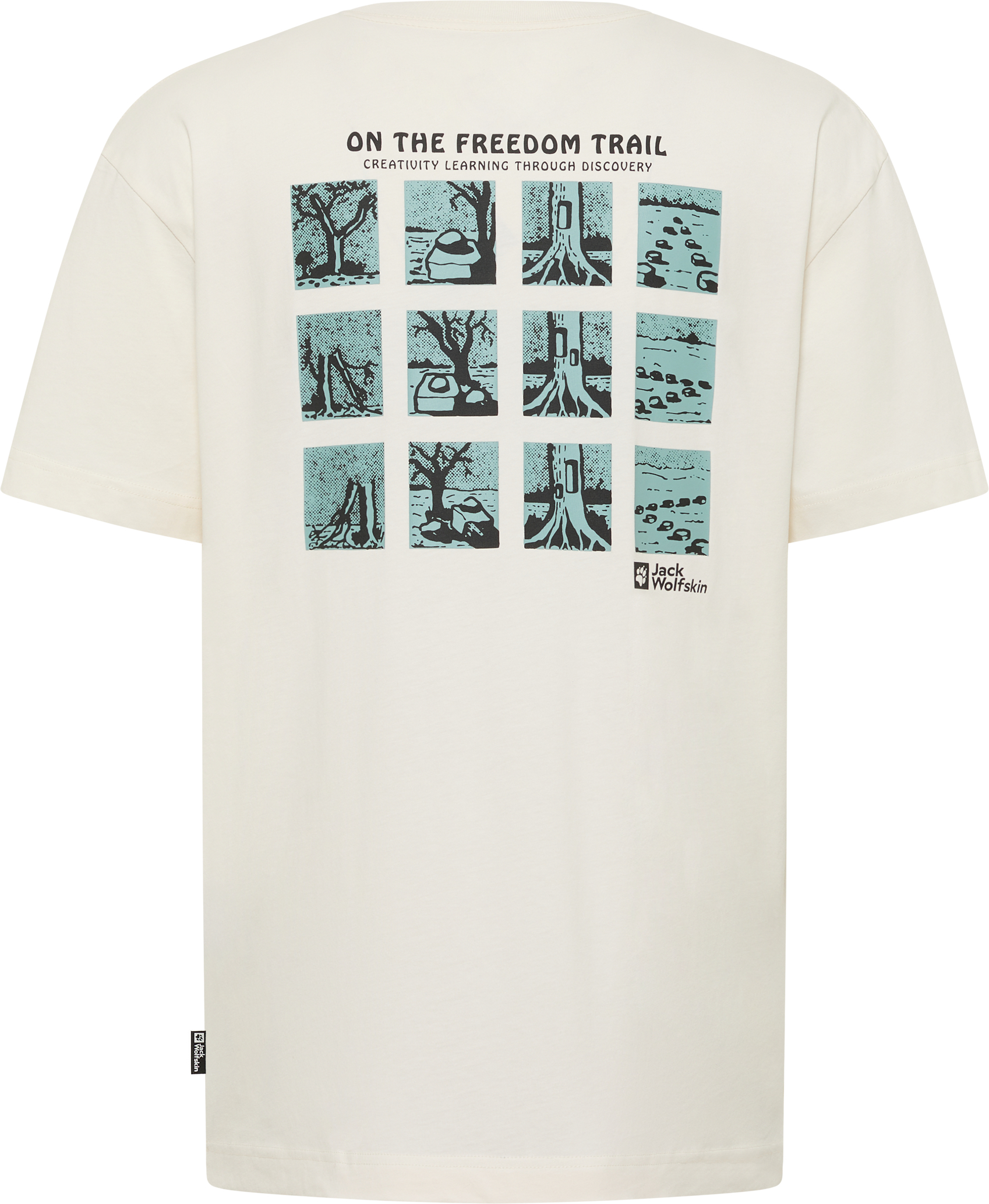 Футболка чоловіча Jack Wolfskin Trailblazer T M A63857_T0290 XL білафото