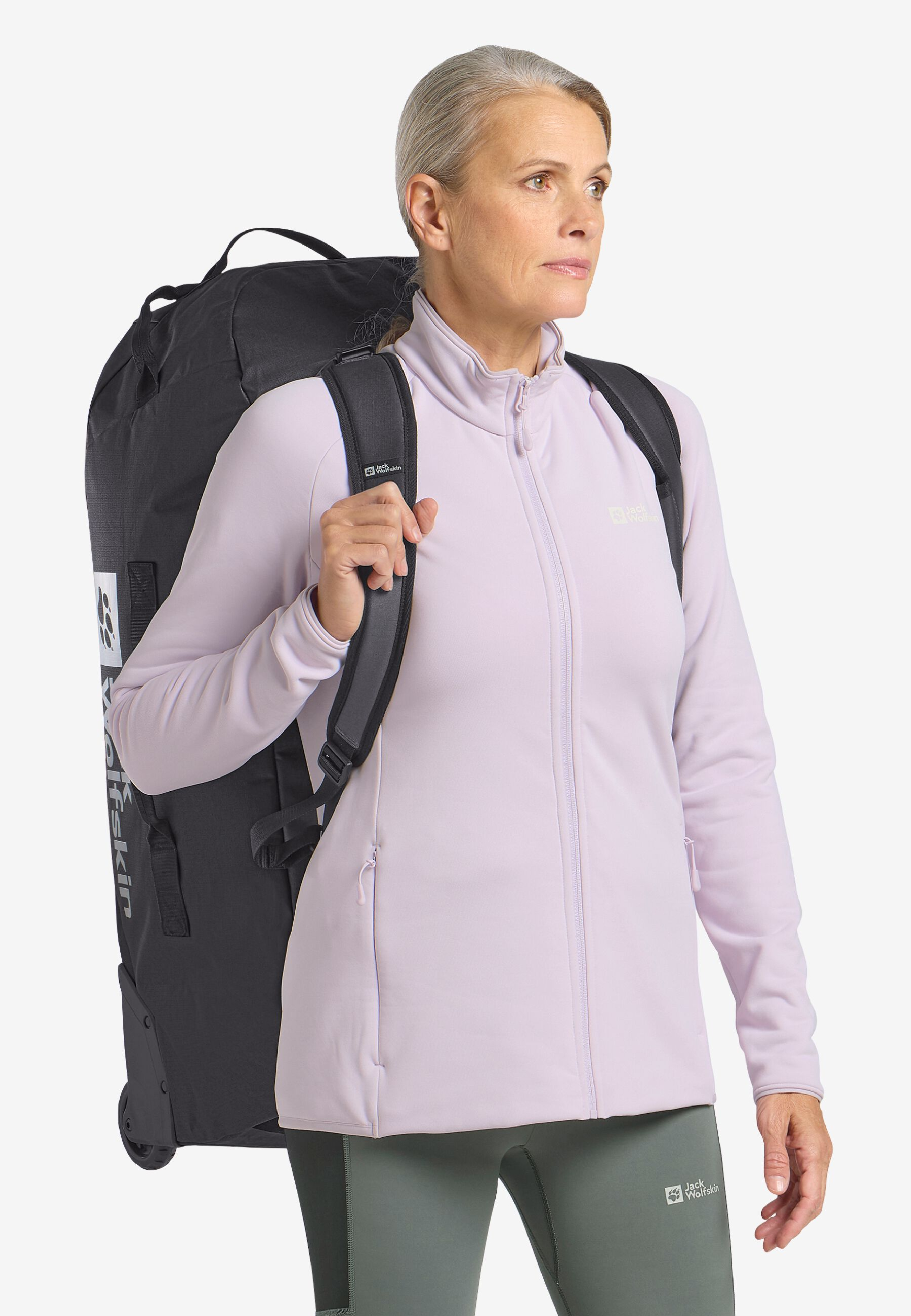 Сумка Jack Wolfskin All-In Duffle Wheeler 90 A62113_6350 темно-сірафото4