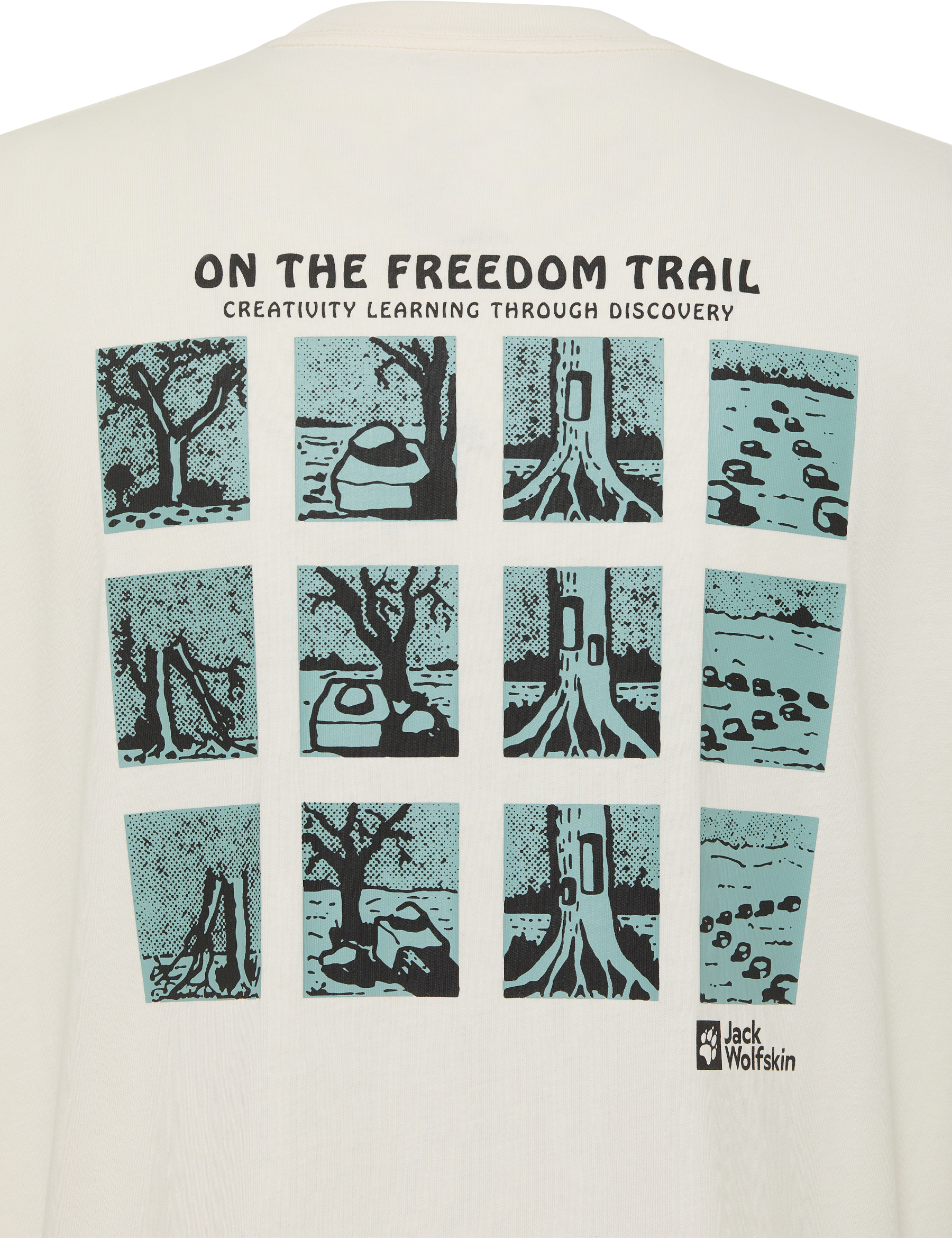 Футболка чоловіча Jack Wolfskin Trailblazer T M A63857_T0290 2XL білафото