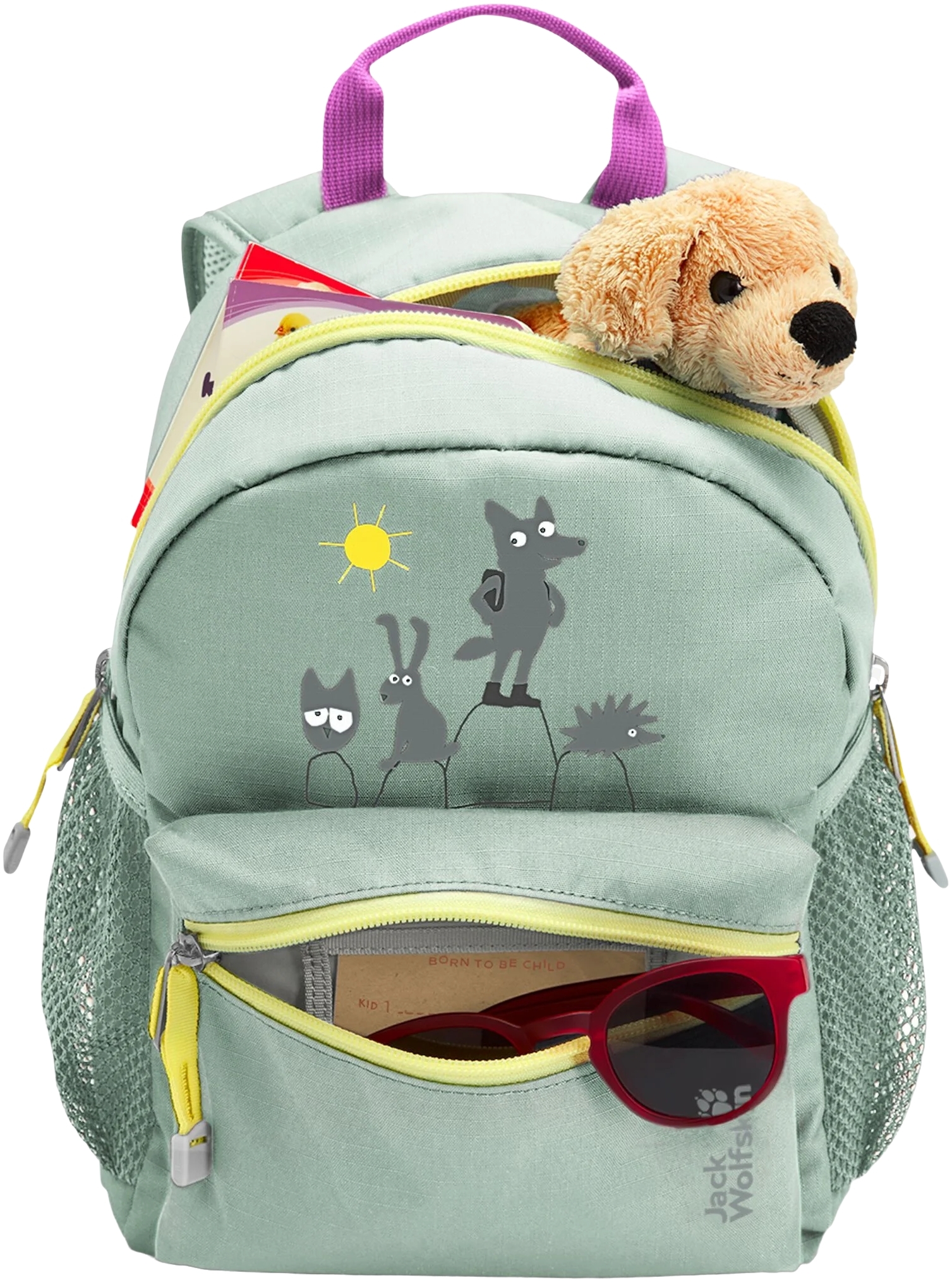 Рюкзак детский Jack Wolfskin Little Scout 10 A65426_E0272 зеленый фото 