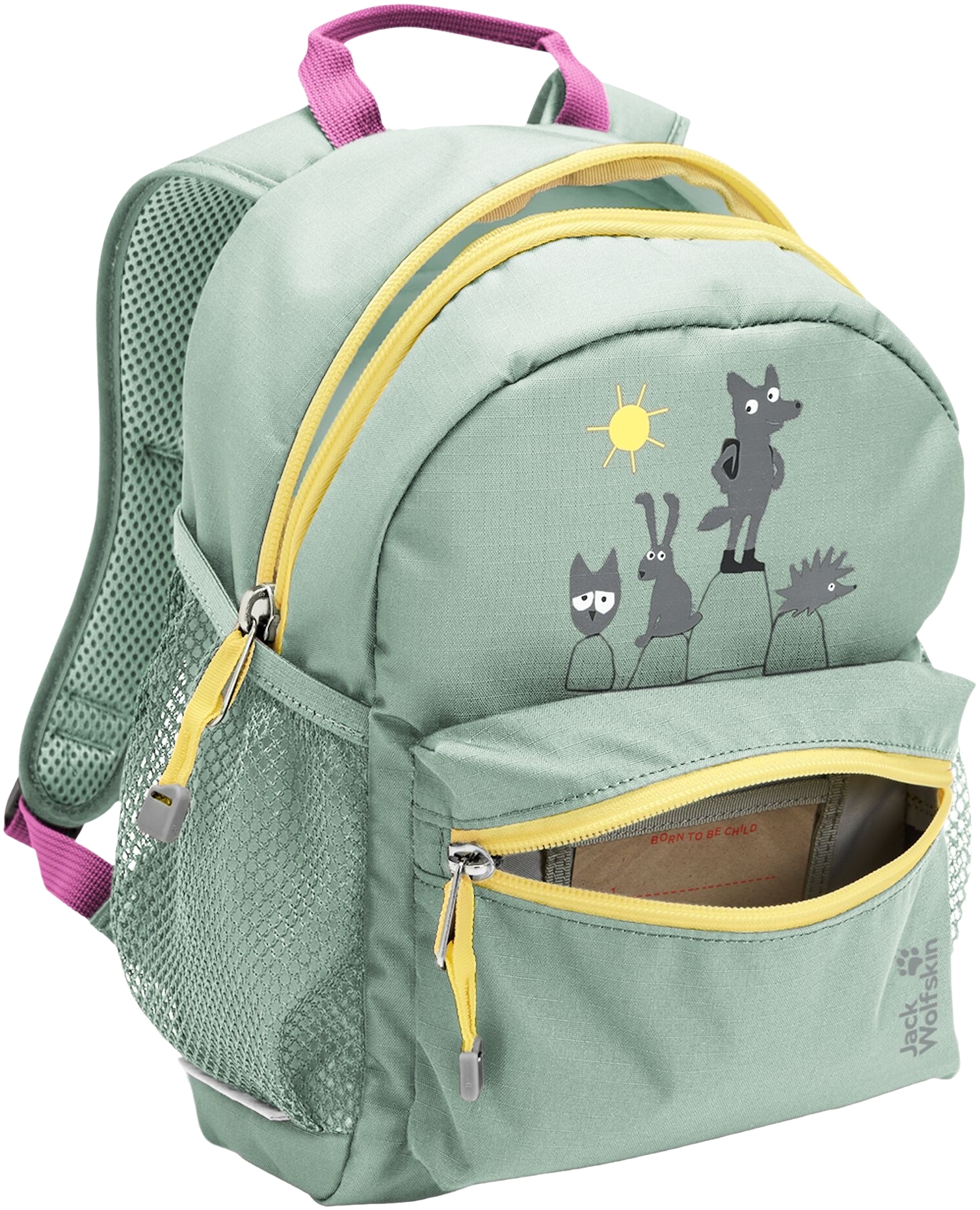 Рюкзак детский Jack Wolfskin Little Scout 10 A65426_E0272 зеленый фото 