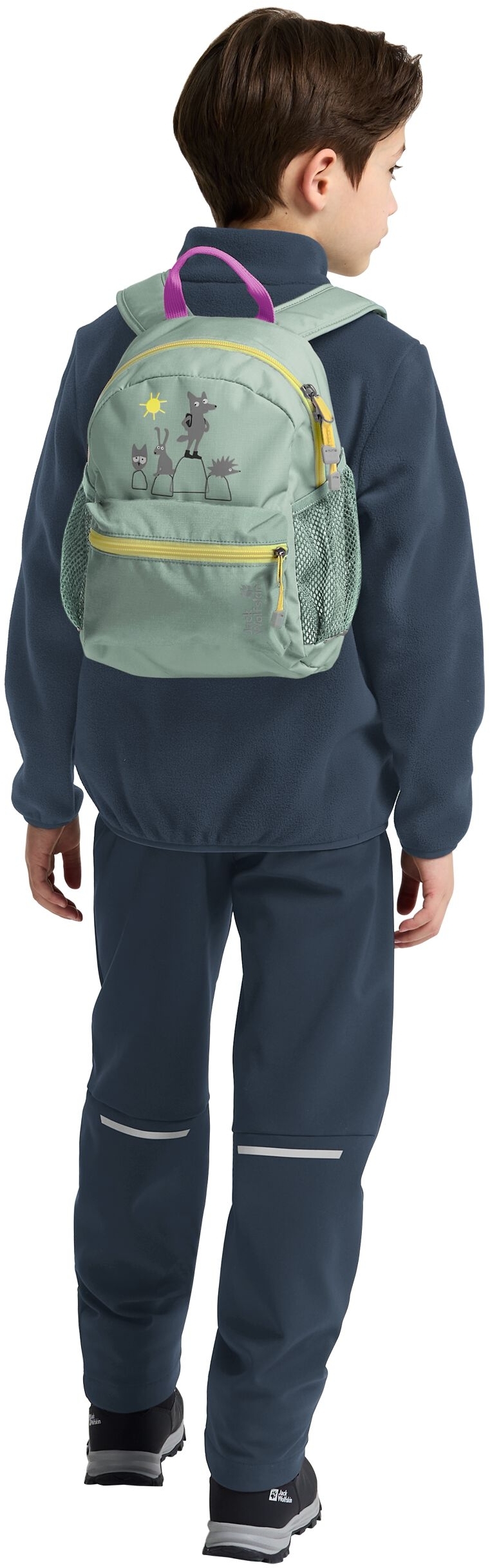 Рюкзак детский Jack Wolfskin Little Scout 10 A65426_E0272 зеленый фото 