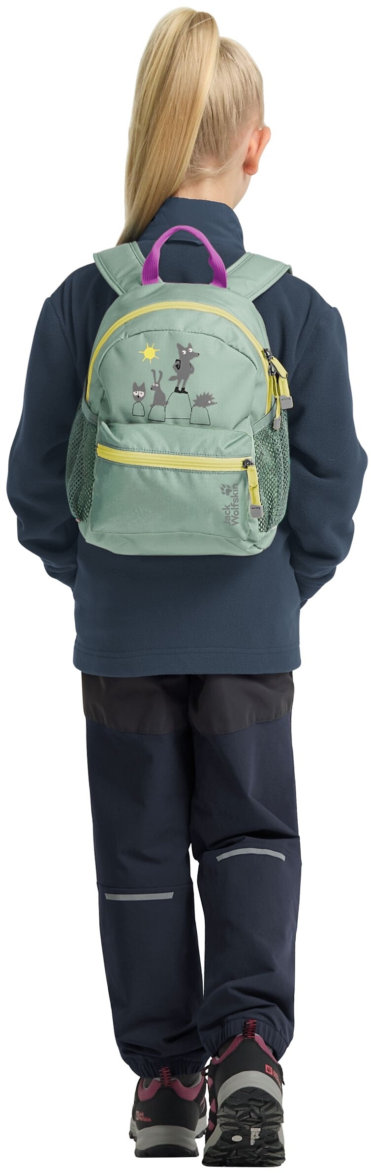 Рюкзак детский Jack Wolfskin Little Scout 10 A65426_E0272 зеленый фото 