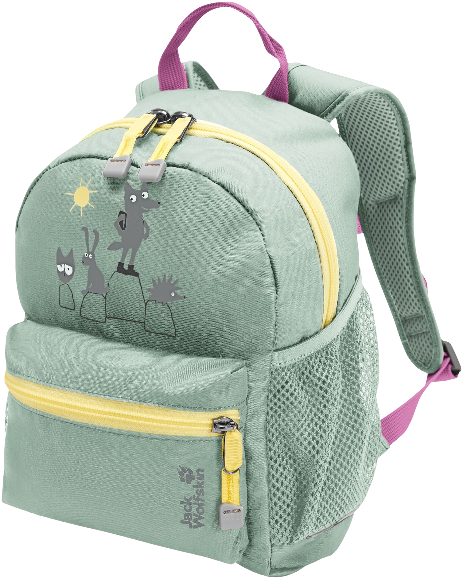 Рюкзак детский Jack Wolfskin Little Scout 10 A65426_E0272 зеленый фото 