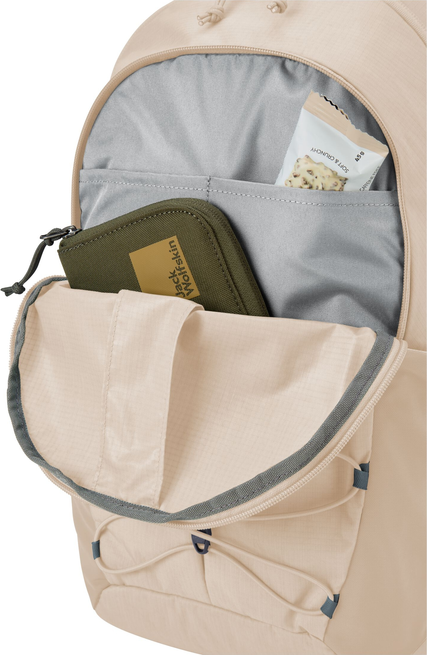 Рюкзак жіночий Jack Wolfskin Yuma 18 A65731_A0084 бежевийфото