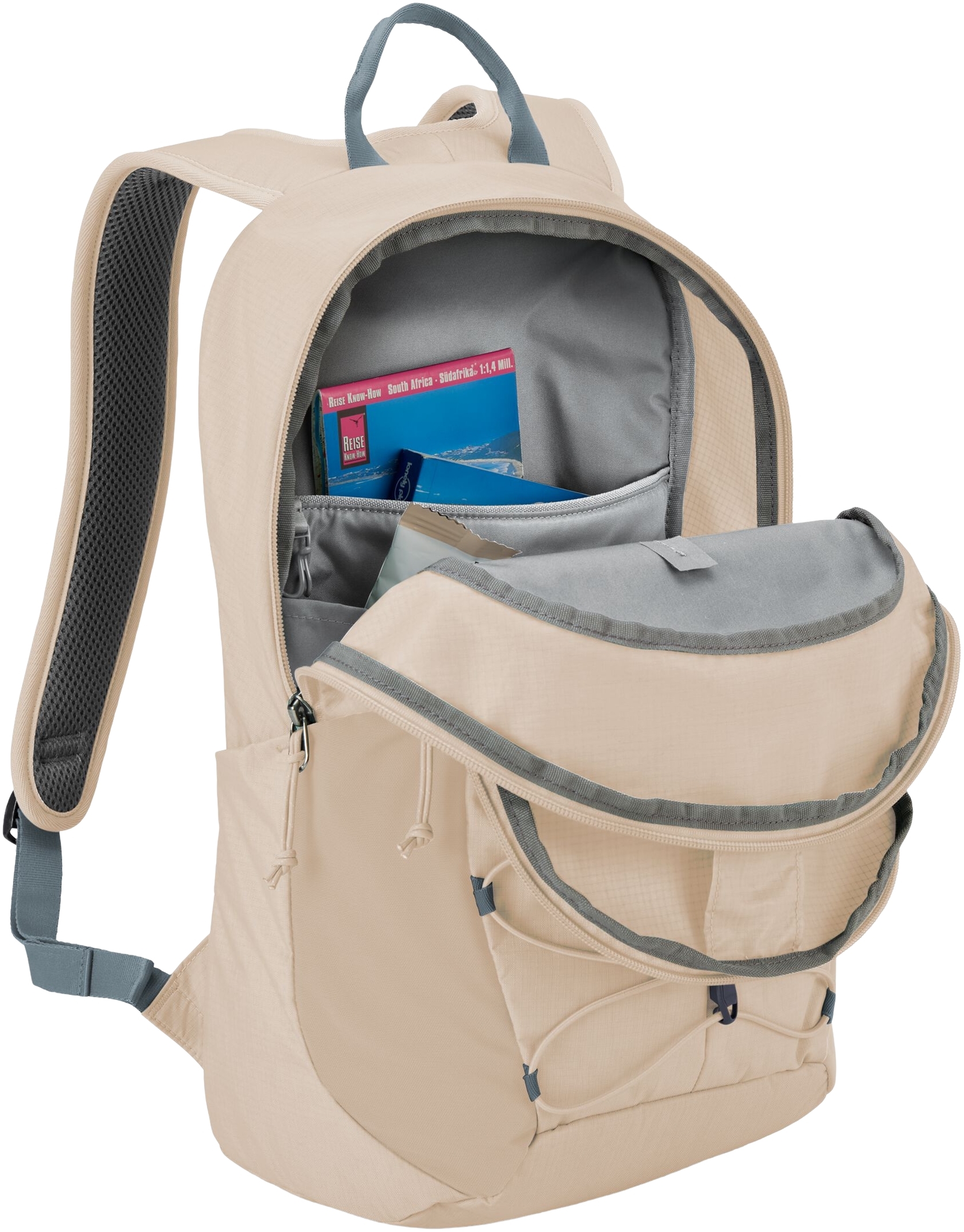 Рюкзак жіночий Jack Wolfskin Yuma 18 A65731_A0084 бежевийфото