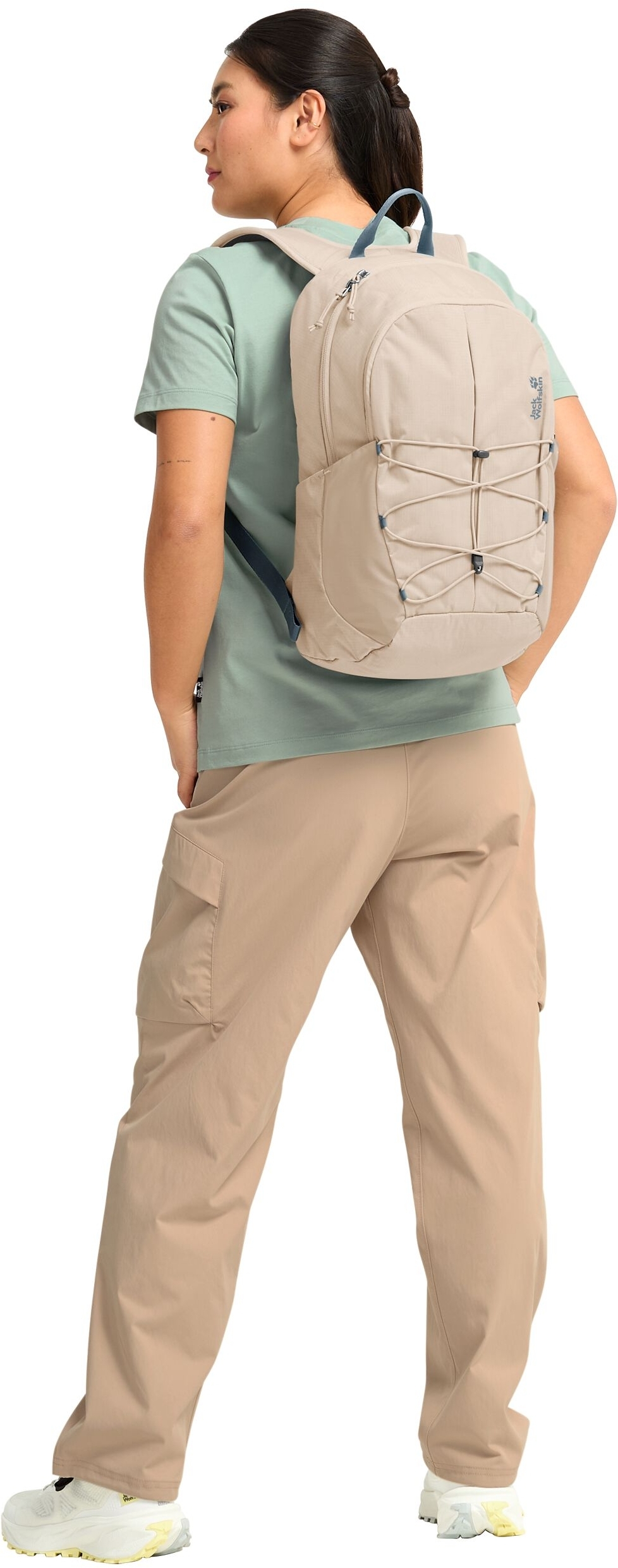 Рюкзак жіночий Jack Wolfskin Yuma 18 A65731_A0084 бежевийфото