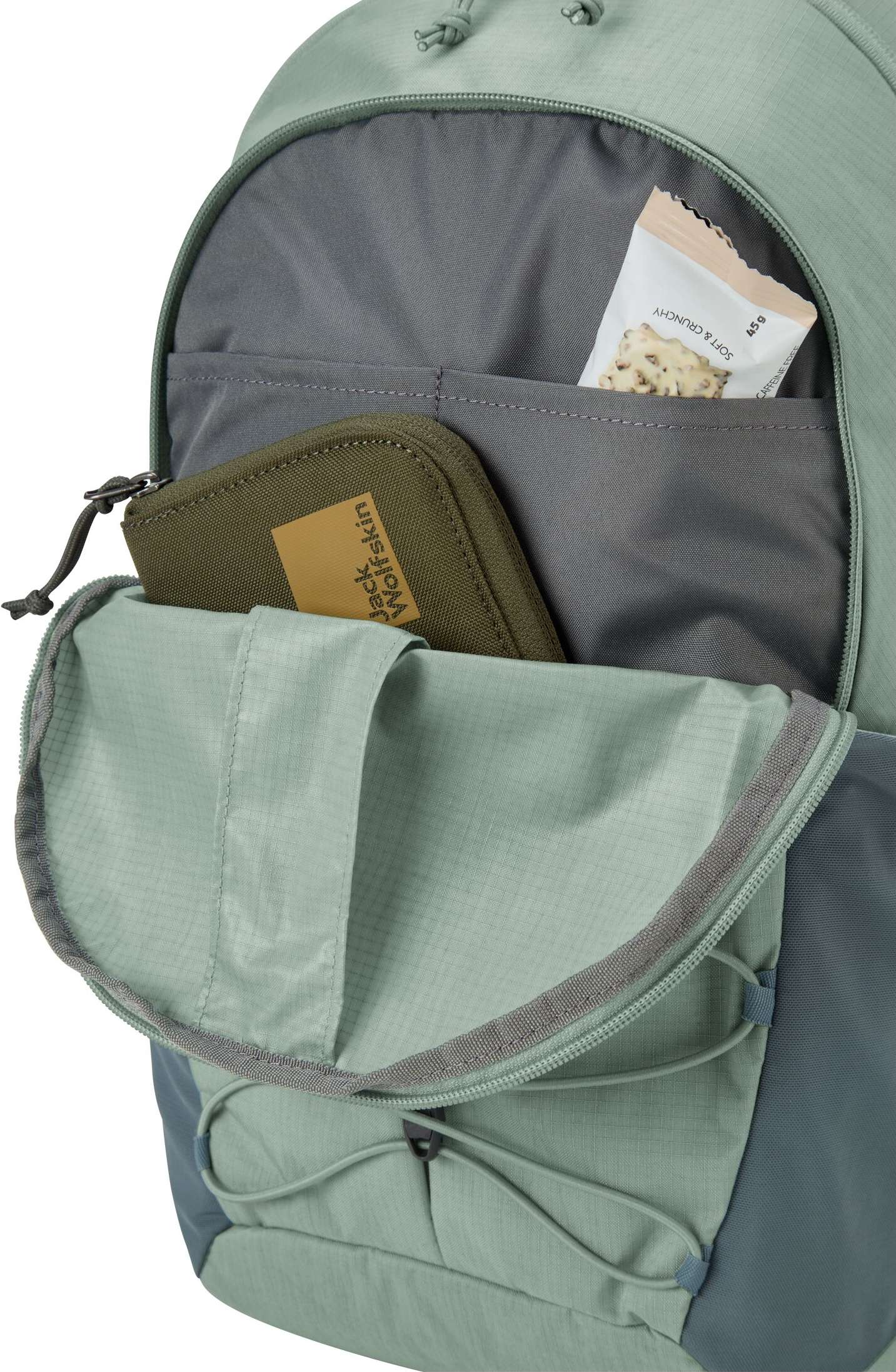 Рюкзак жіночий Jack Wolfskin Yuma 18 A65731_E0272 зеленийфото