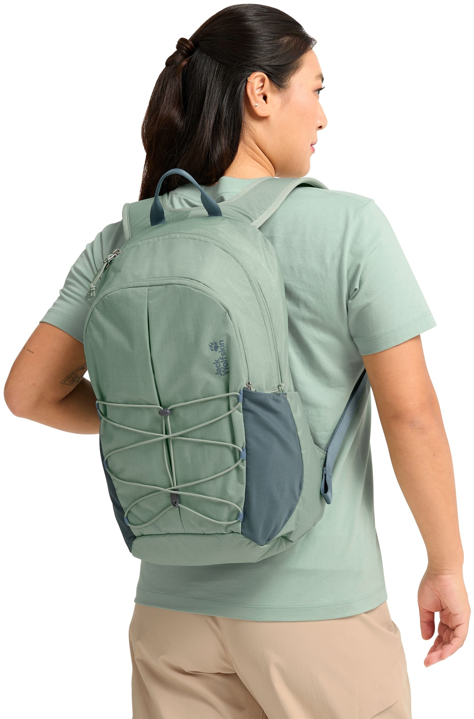 Рюкзак жіночий Jack Wolfskin Yuma 18 A65731_E0272 зеленийфото