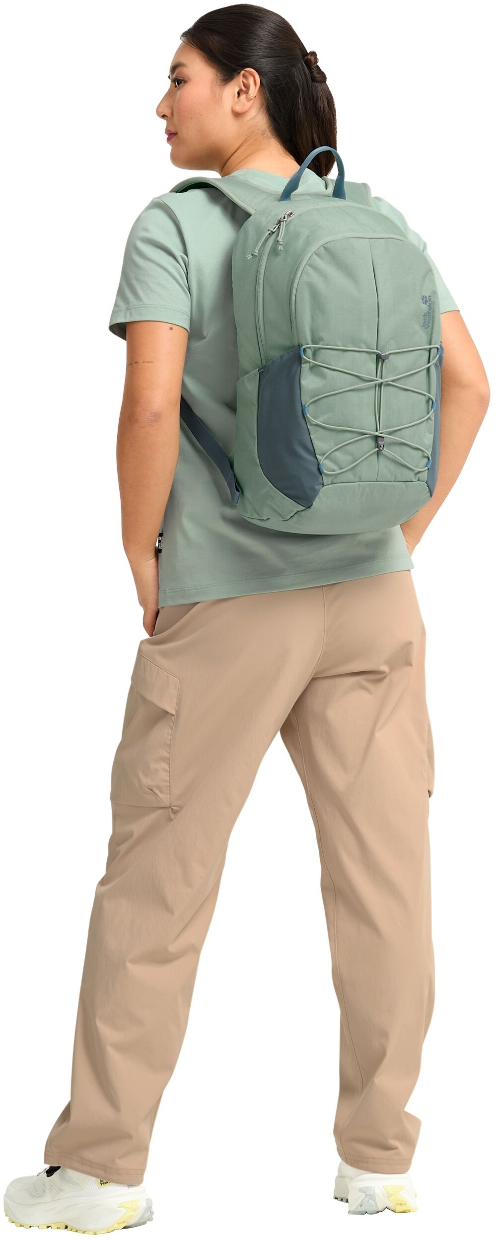 Рюкзак жіночий Jack Wolfskin Yuma 18 A65731_E0272 зеленийфото