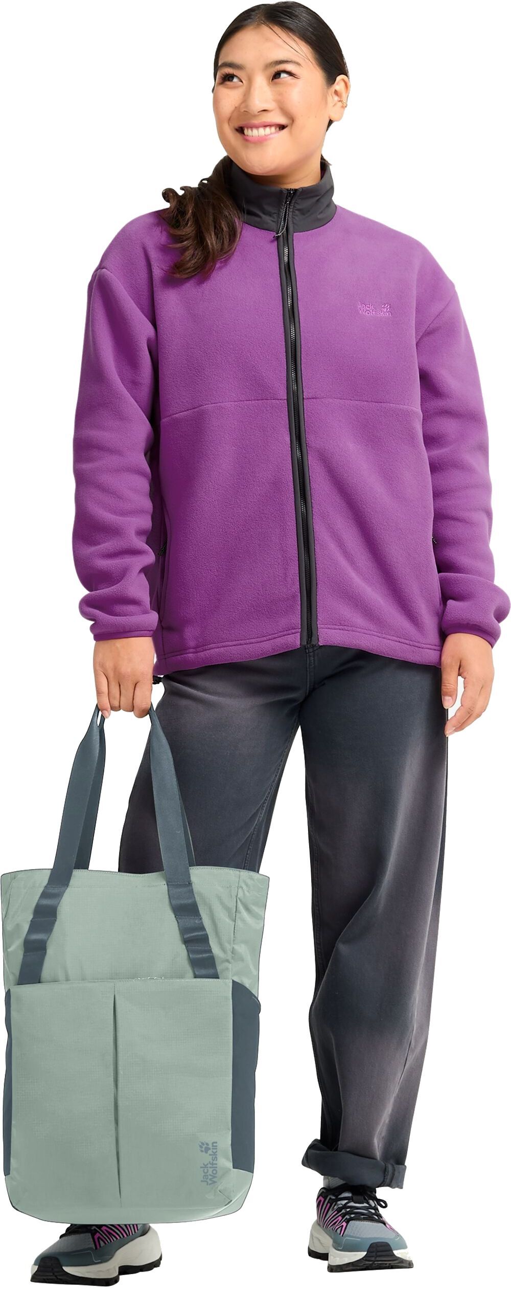 Сумка Jack Wolfskin Zoya 2In1 Tote A65732_E0272 зеленафото10