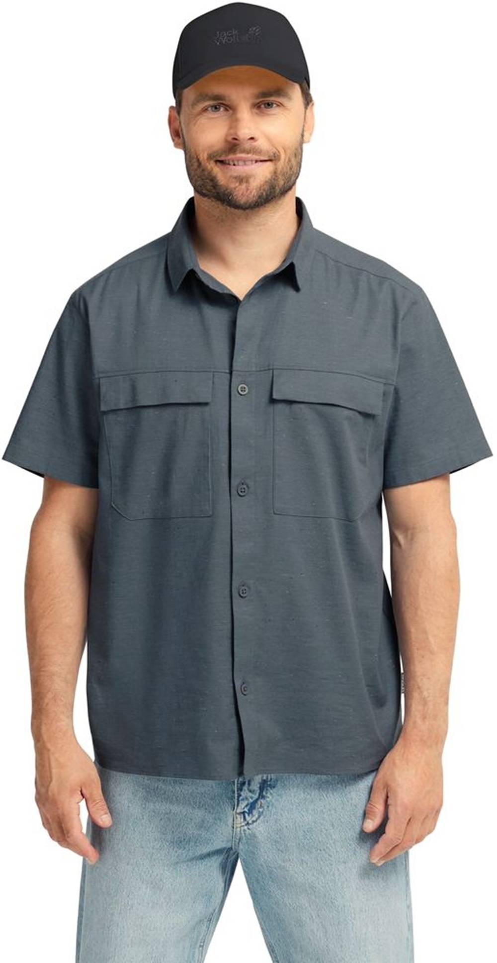 Кепка Jack Wolfskin Baseball Cap A65769_6350 темно-серая фото 4