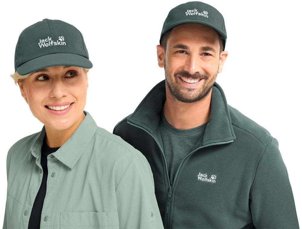 Кепка Jack Wolfskin Baseball Cap A65769_E0271 зеленая фото 