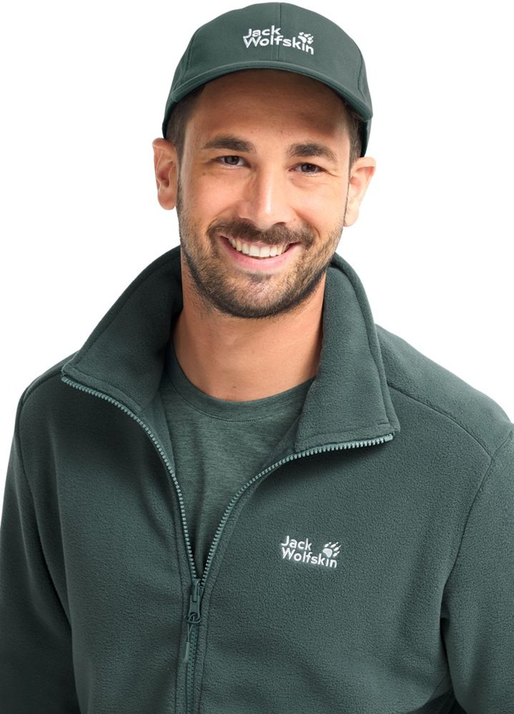 Кепка Jack Wolfskin Baseball Cap A65769_E0271 зеленая фото 