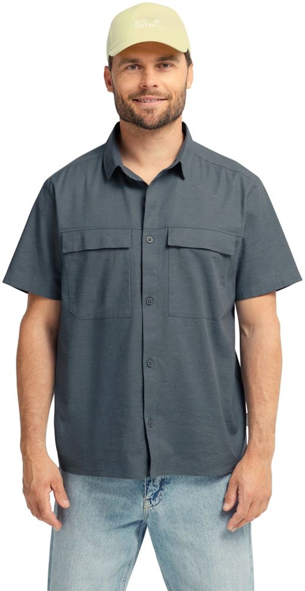 Кепка Jack Wolfskin Baseball Cap A65769_M0087 жолтая фото 4