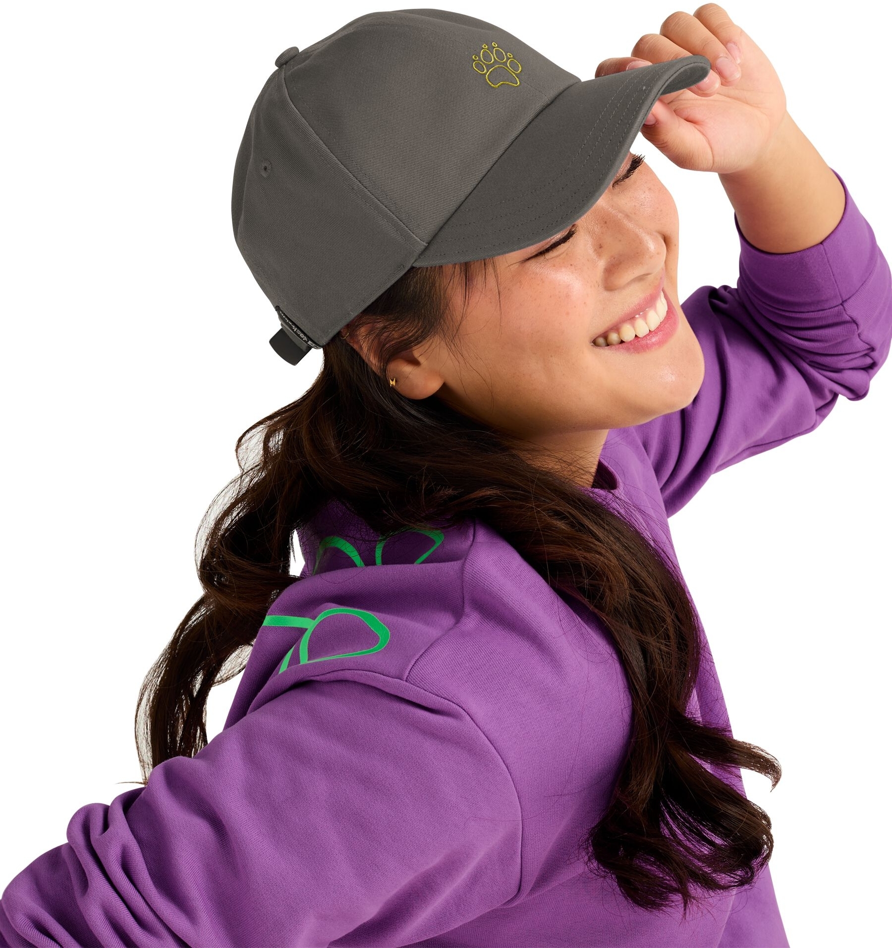 Кепка Jack Wolfskin Celebrate The Paw Cap A65772_F0302 коричневая фото 10