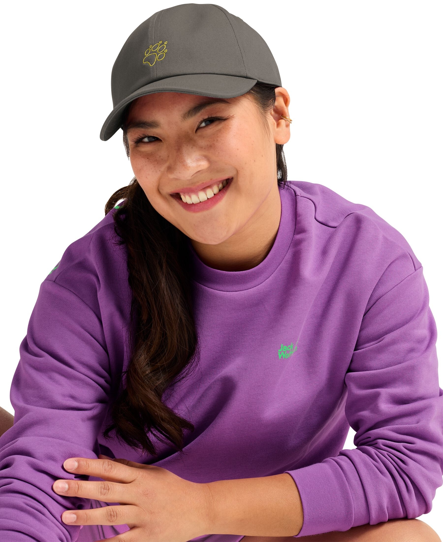 Кепка Jack Wolfskin Celebrate The Paw Cap A65772_F0302 коричневая фото 9