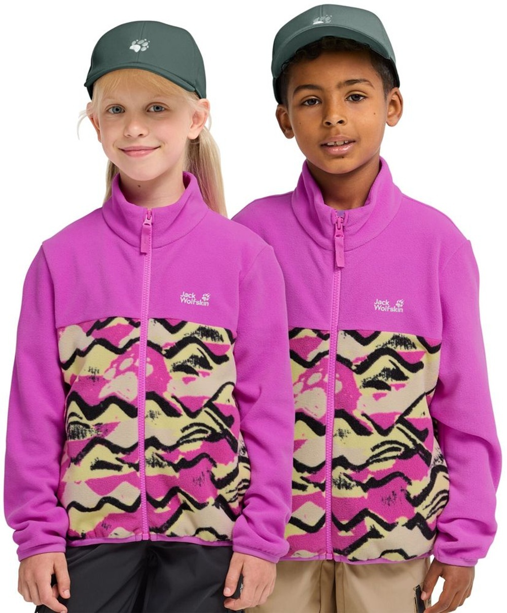 Кепка детская Jack Wolfskin Baseball Cap K A65776_E0271 зеленая фото 6