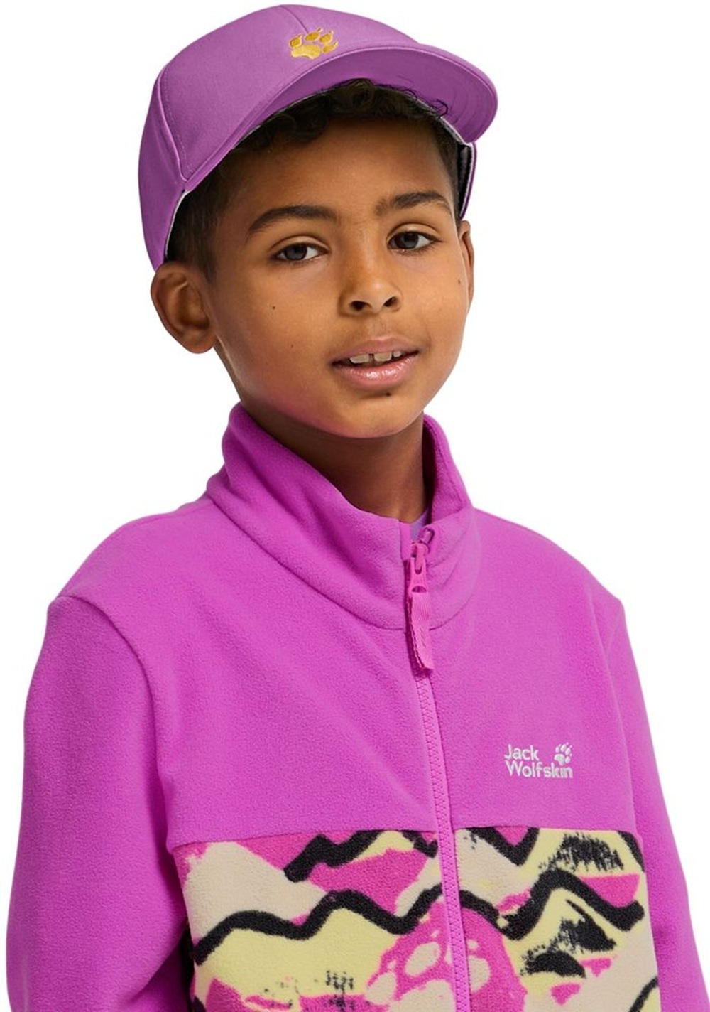 Кепка детская Jack Wolfskin Baseball Cap K A65776_I0132 фиолетова фото 