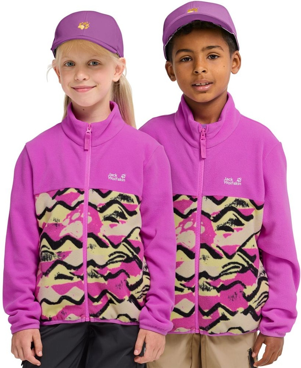 Кепка детская Jack Wolfskin Baseball Cap K A65776_I0132 фиолетова фото 