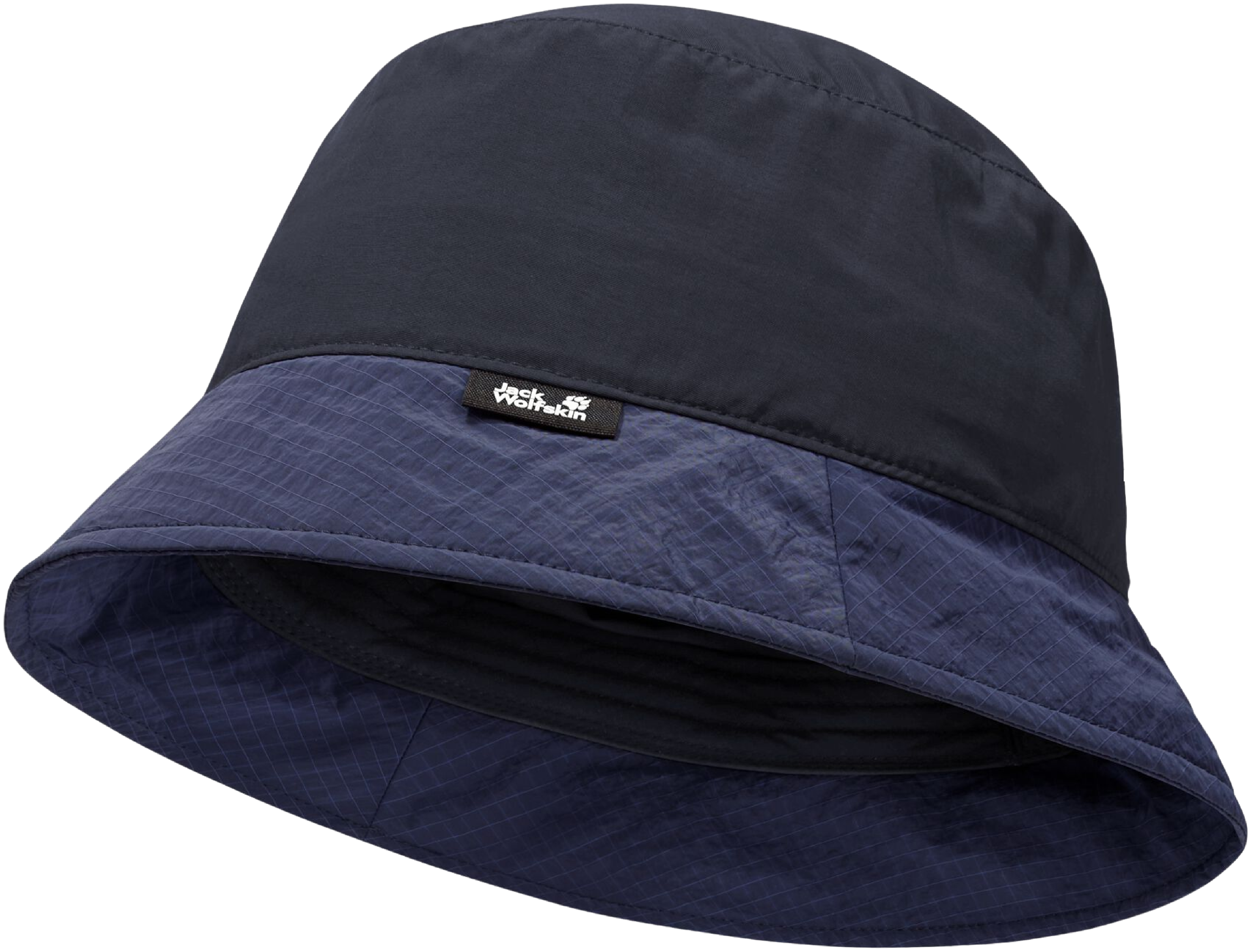 Панама детская Jack Wolfskin Wildself Bucket Hat K A65779_C0413 темно-синяя фото 