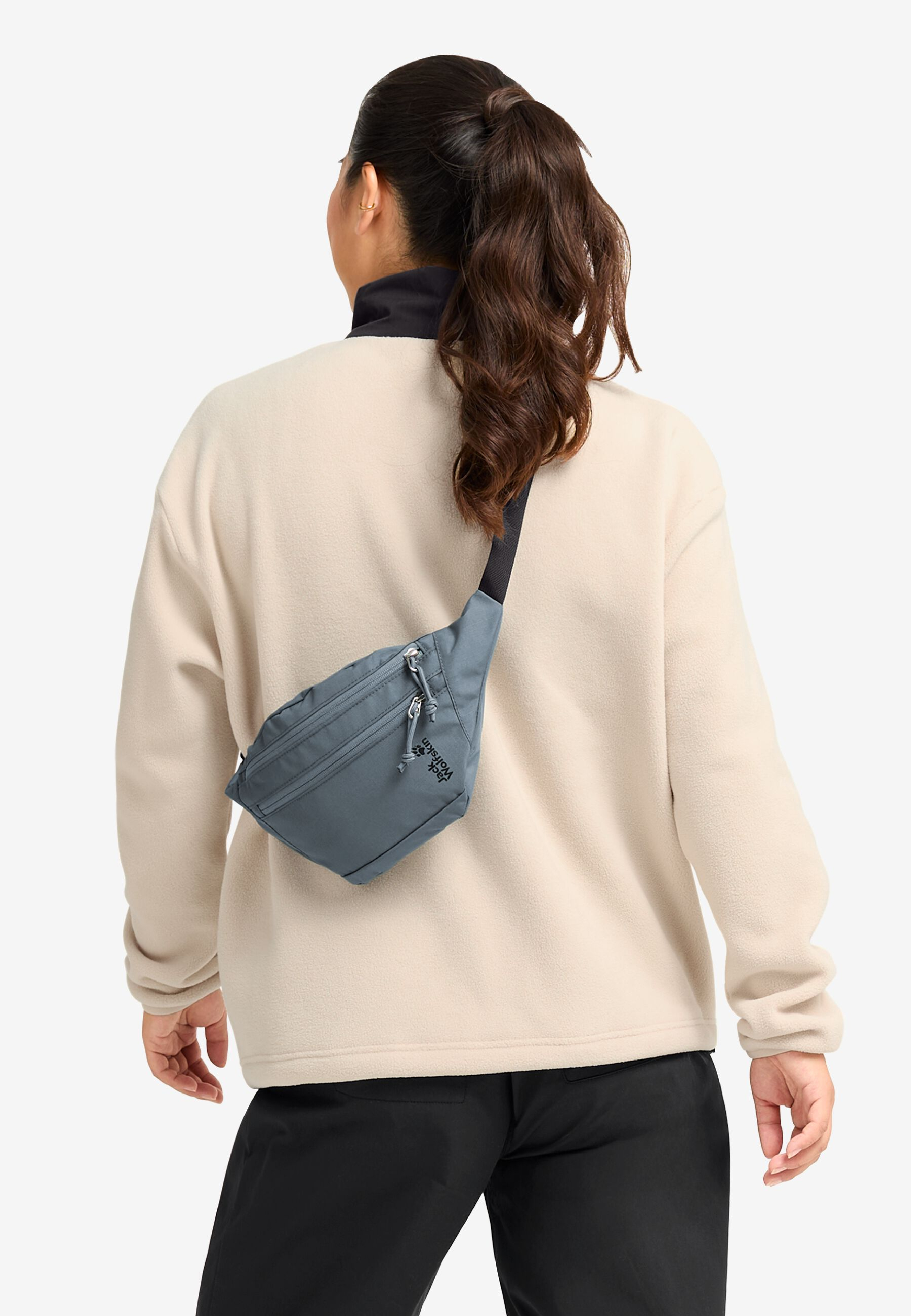 Сумка на пояс Jack Wolfskin Konya Hipbag A66075_F0303 серая фото 