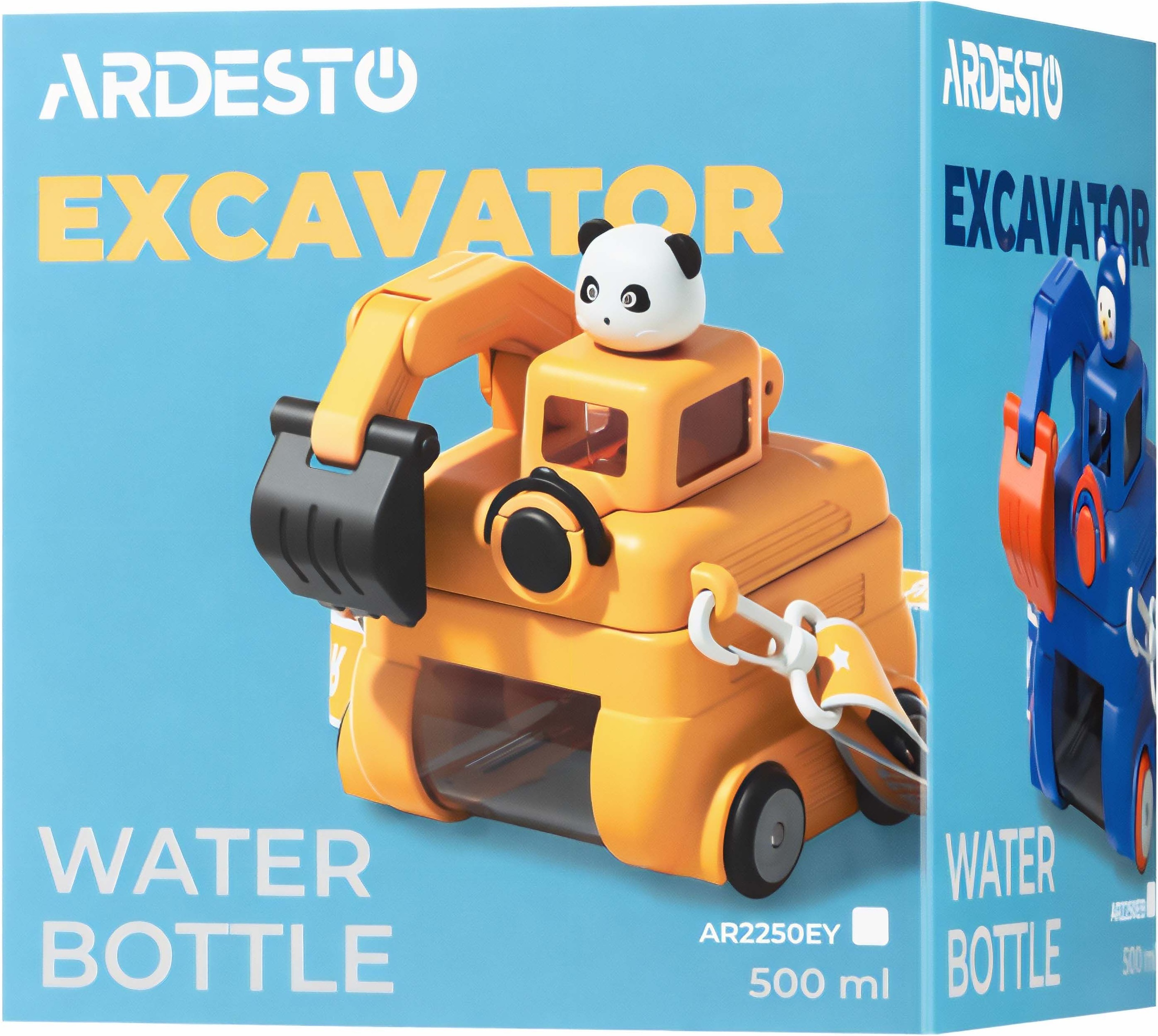 Пляшка для води ARDESTO Excavator 500мл, зелений (AR2250EG)фото