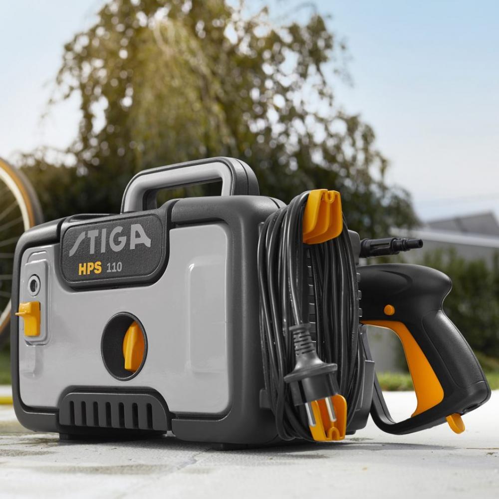 Минимойка высокого давления STIGA HPS 110 1400Вт, 110бар (HPS110) фото 