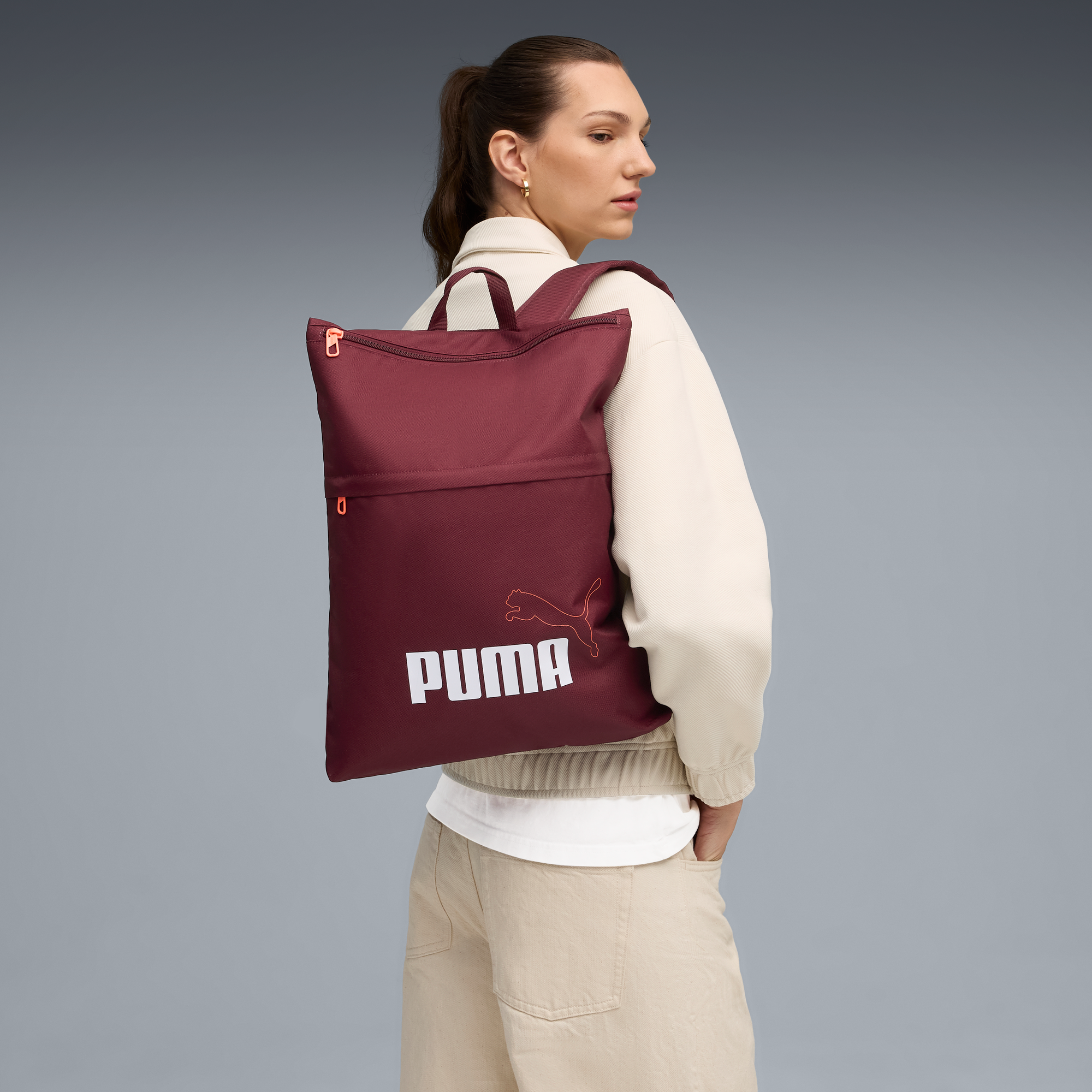 Рюкзак PUMA Phase Elemental Backpack090695-20 бордовийфото