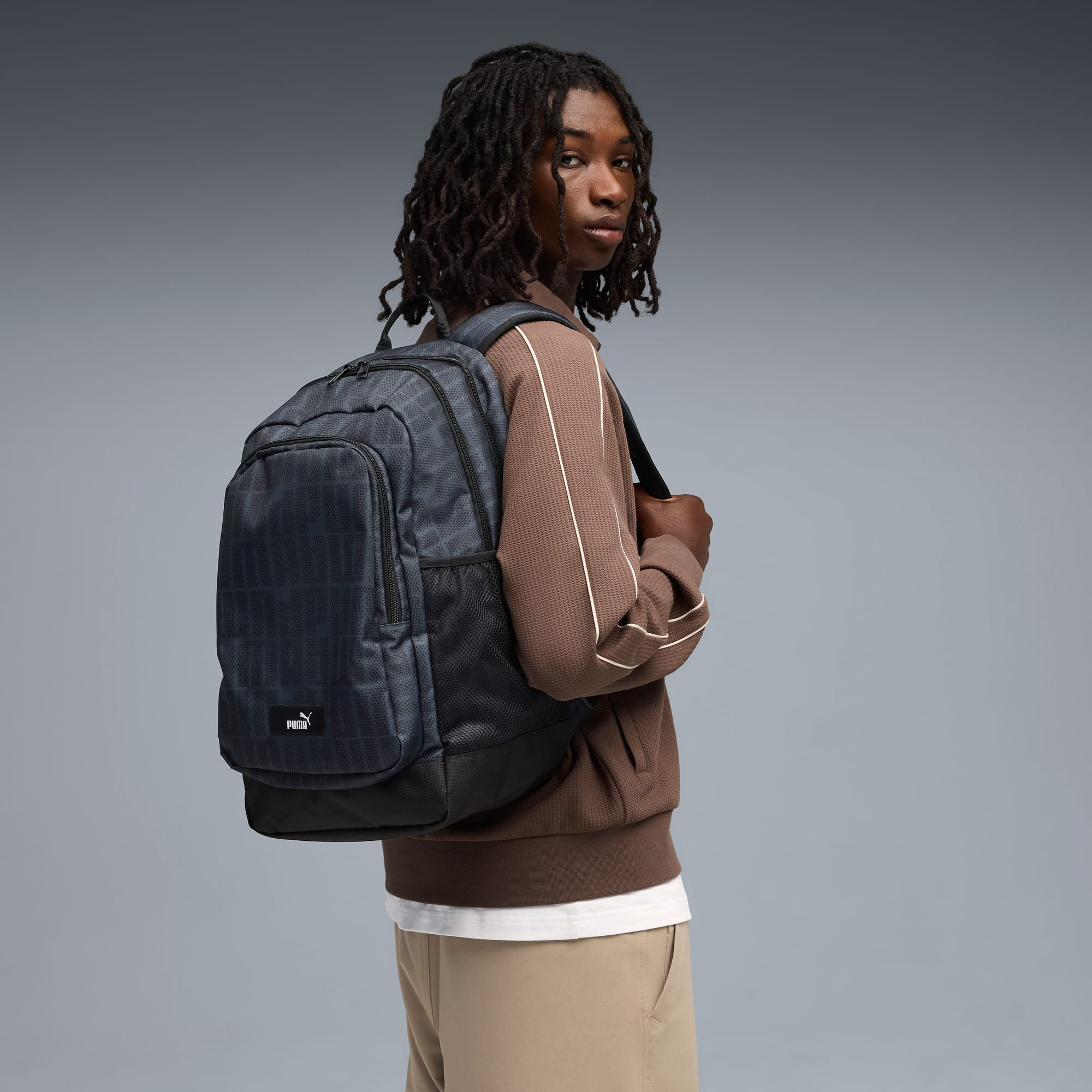 Рюкзак PUMA Academy Aop Backpack 091150-14 чорніфото