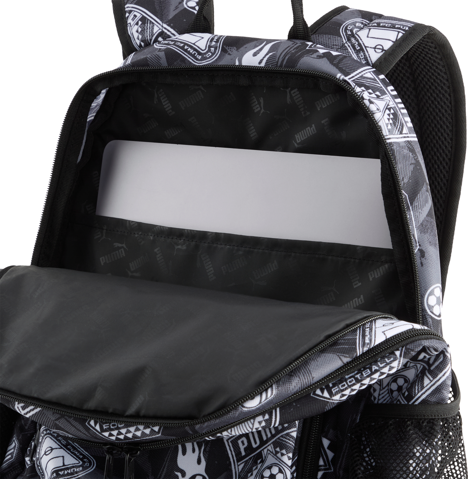 Рюкзак PUMA Academy Aop Backpack 091150-17 чорнийфото