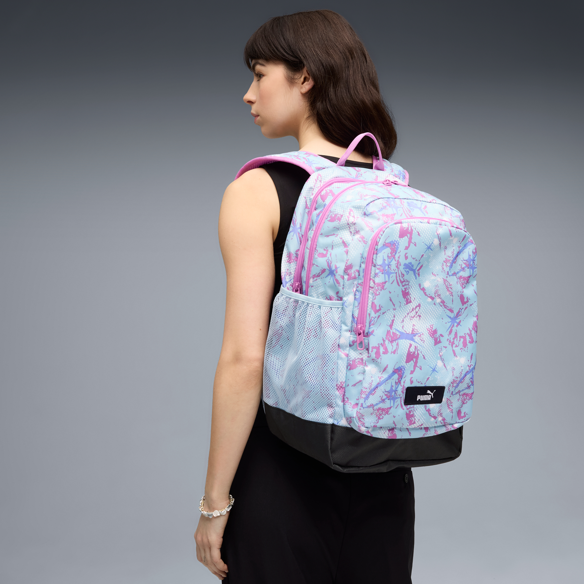 Рюкзак PUMA Academy Aop Backpack 091150-22 блакитніфото