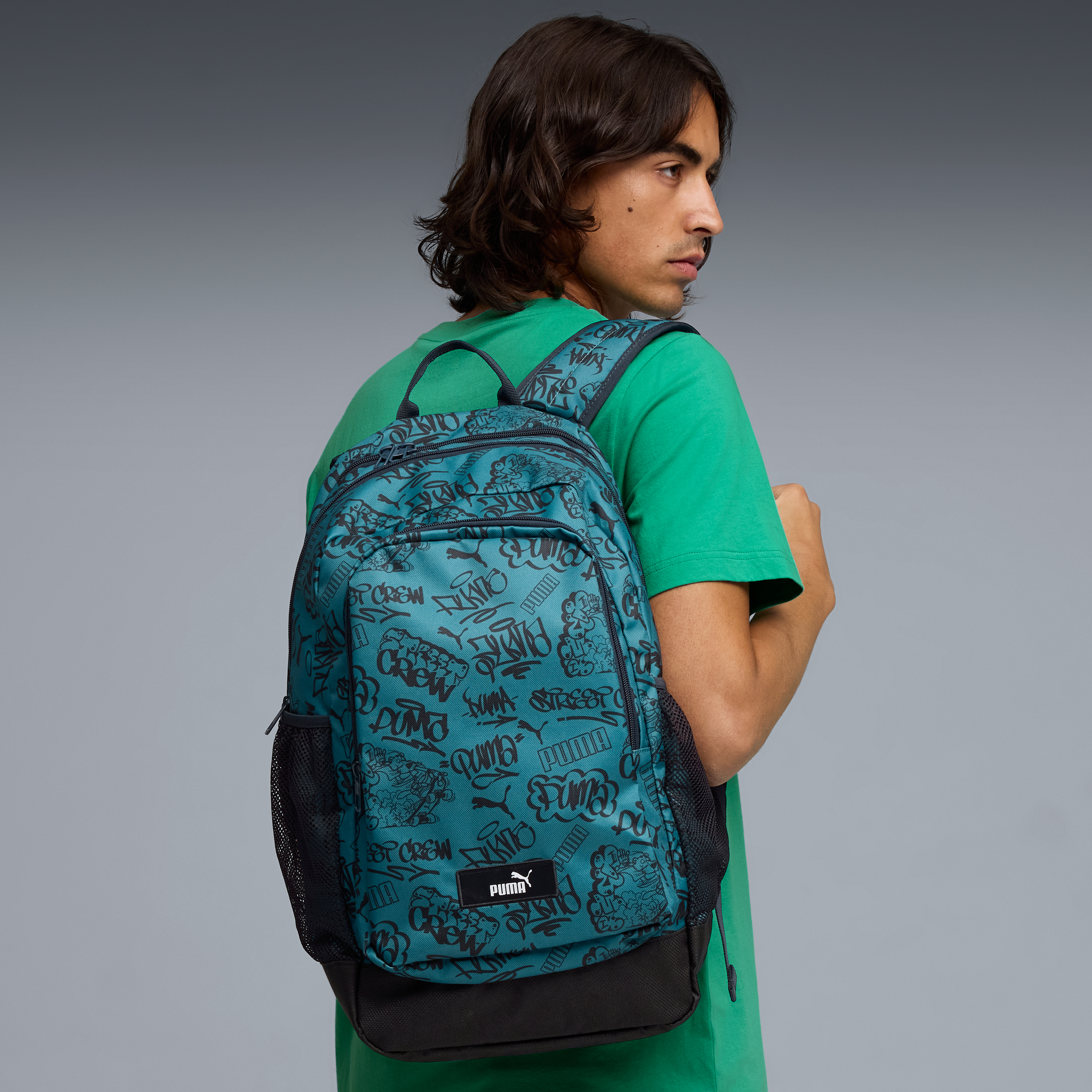 Рюкзак PUMA Academy Aop Backpack 091150-23 бірюзовіфото