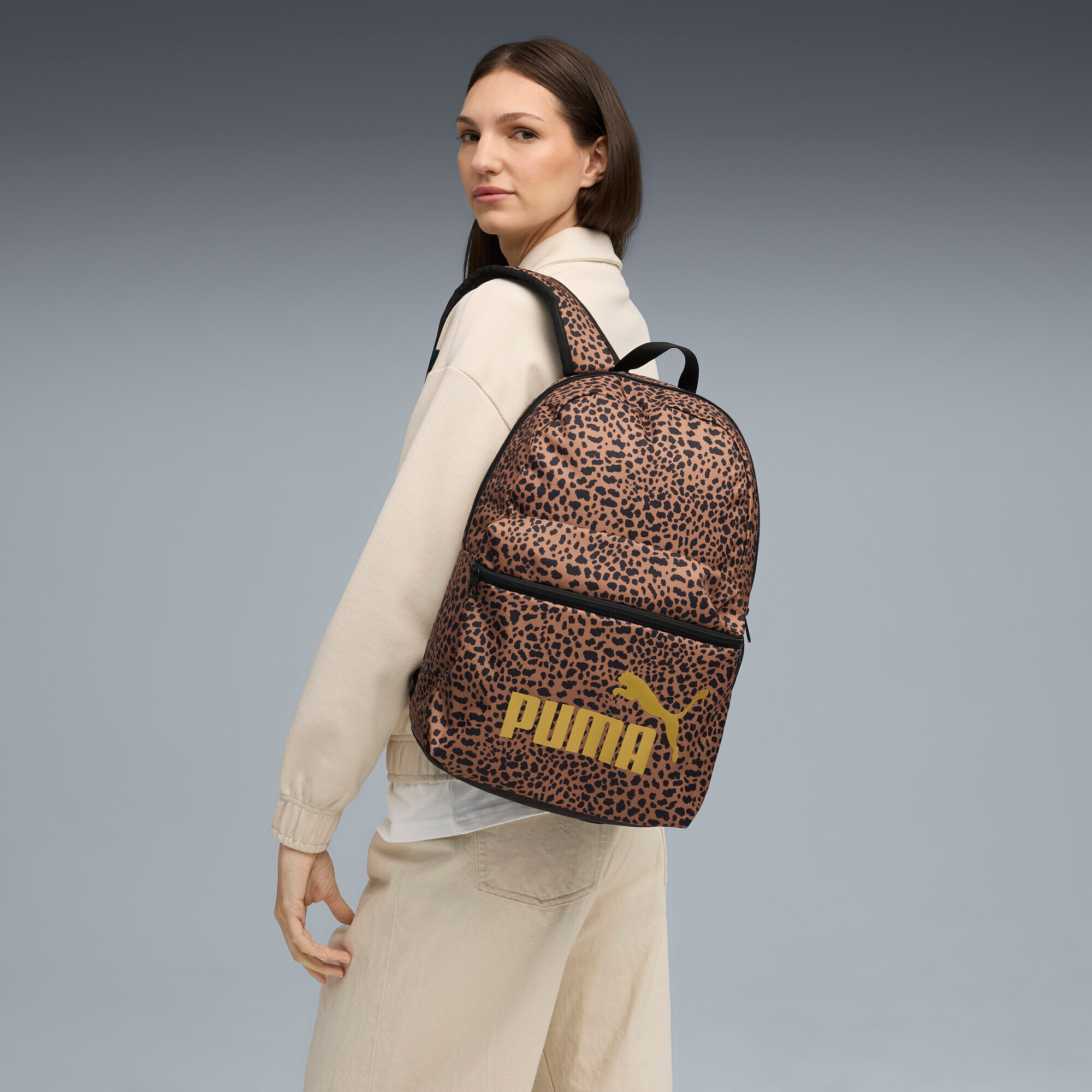 Рюкзак PUMA Puma Phase Aop Backpack 091169-27 леопардовийфото5