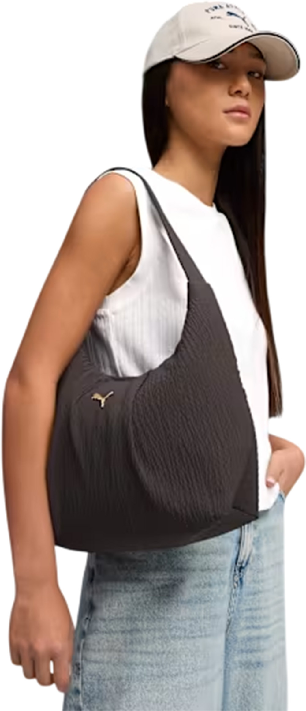 Сумка PUMA Up Slouchy Hobo Bag 092180-02 коричневафото